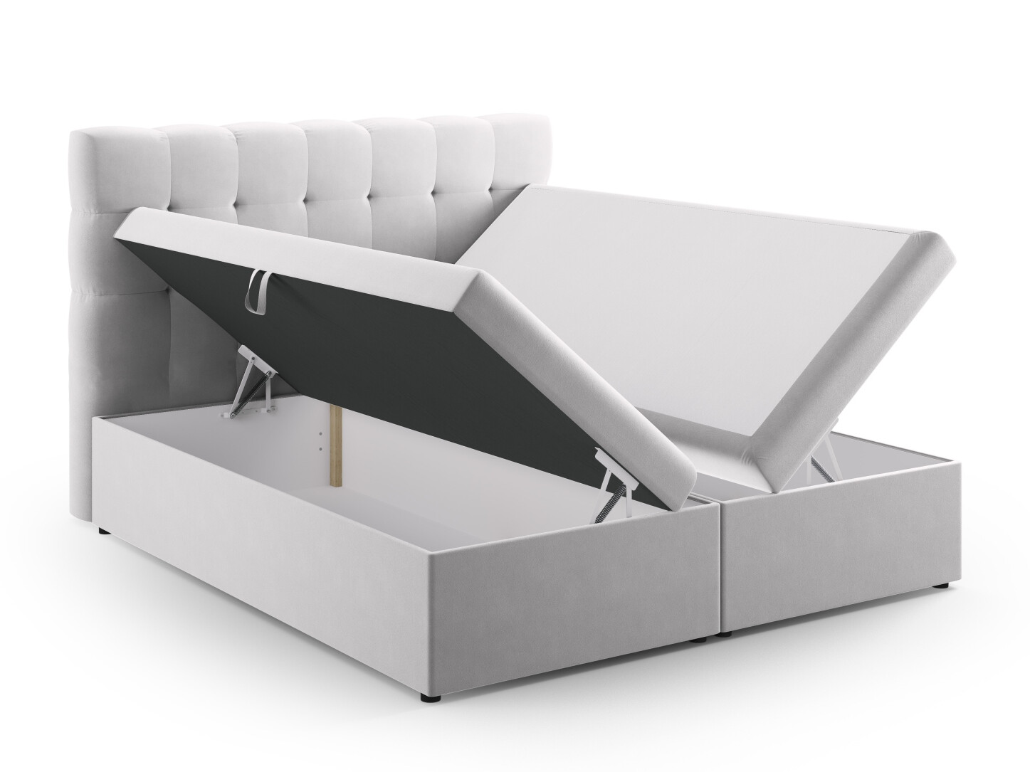 Pat boxspring Calelbe 121 (Bluvel 03)
