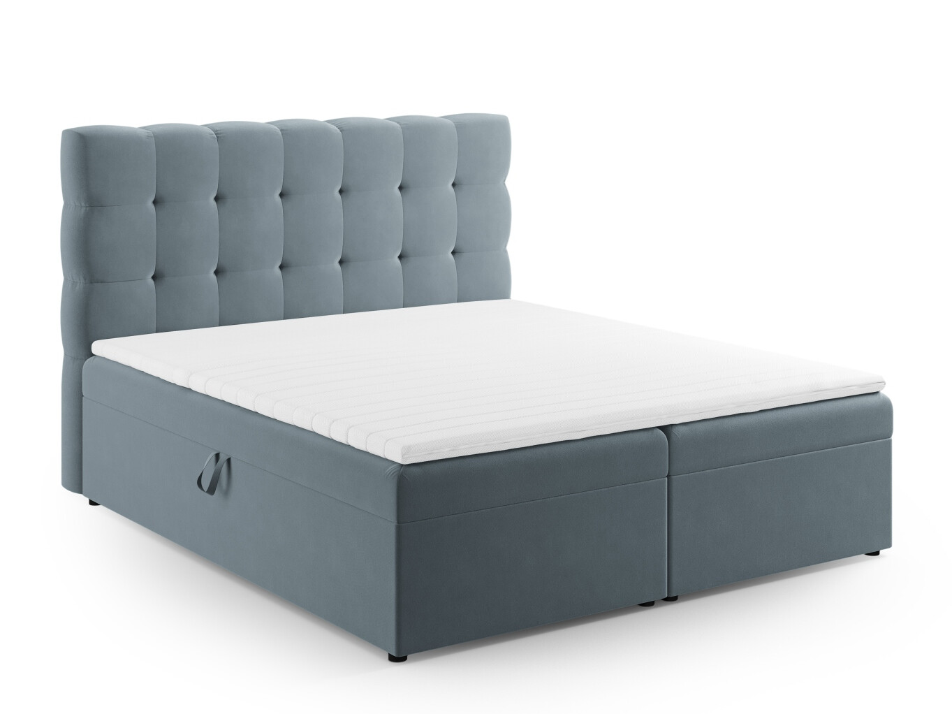 Pat boxspring Calelbe 121 (Bluvel 06)