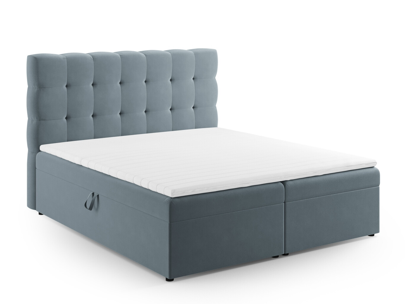 Pat boxspring Calelbe 121 (Bluvel 06)