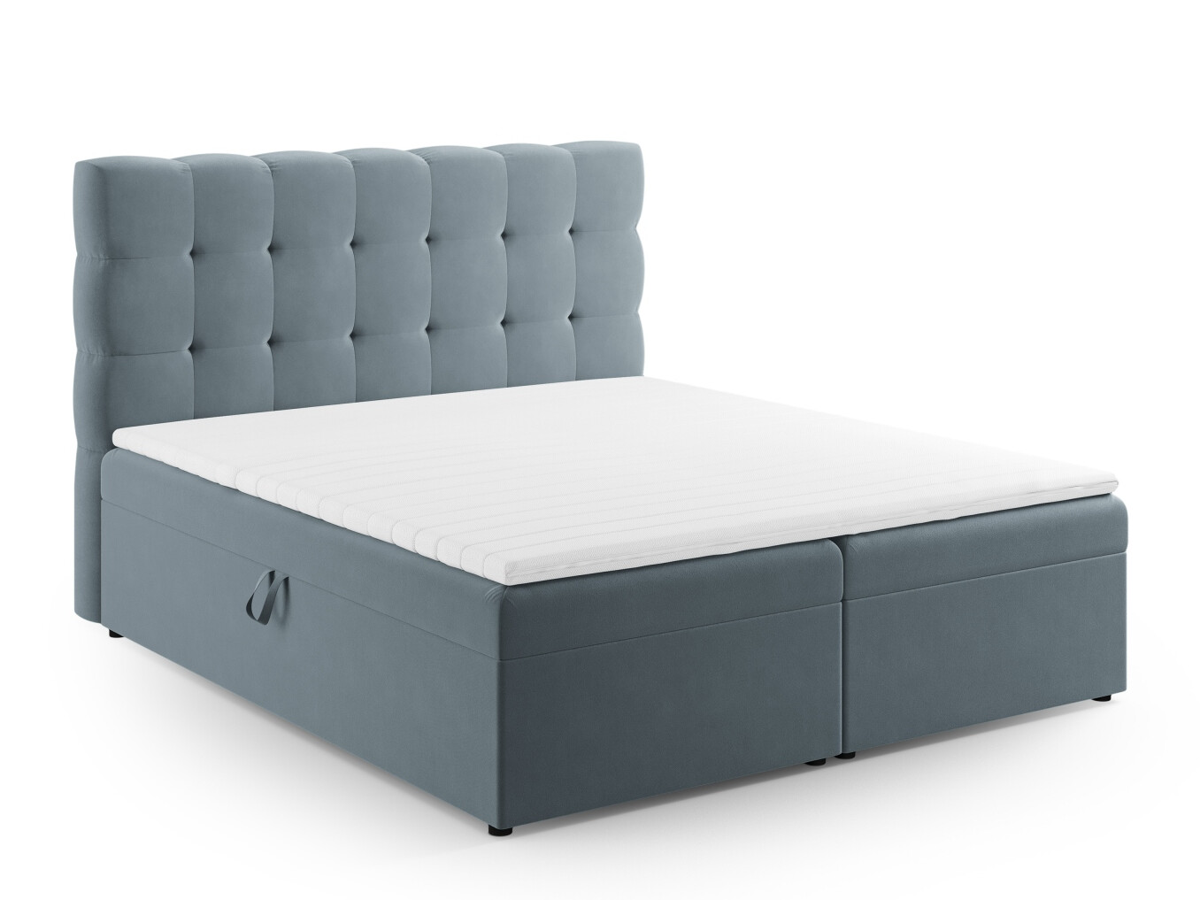 Pat boxspring Calelbe 121 (Bluvel 06)