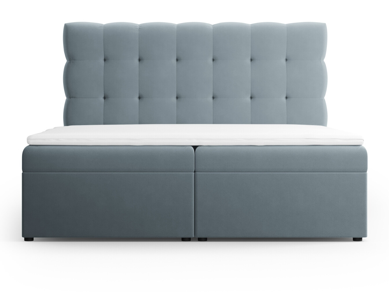 Pat boxspring Calelbe 121 (Bluvel 06)