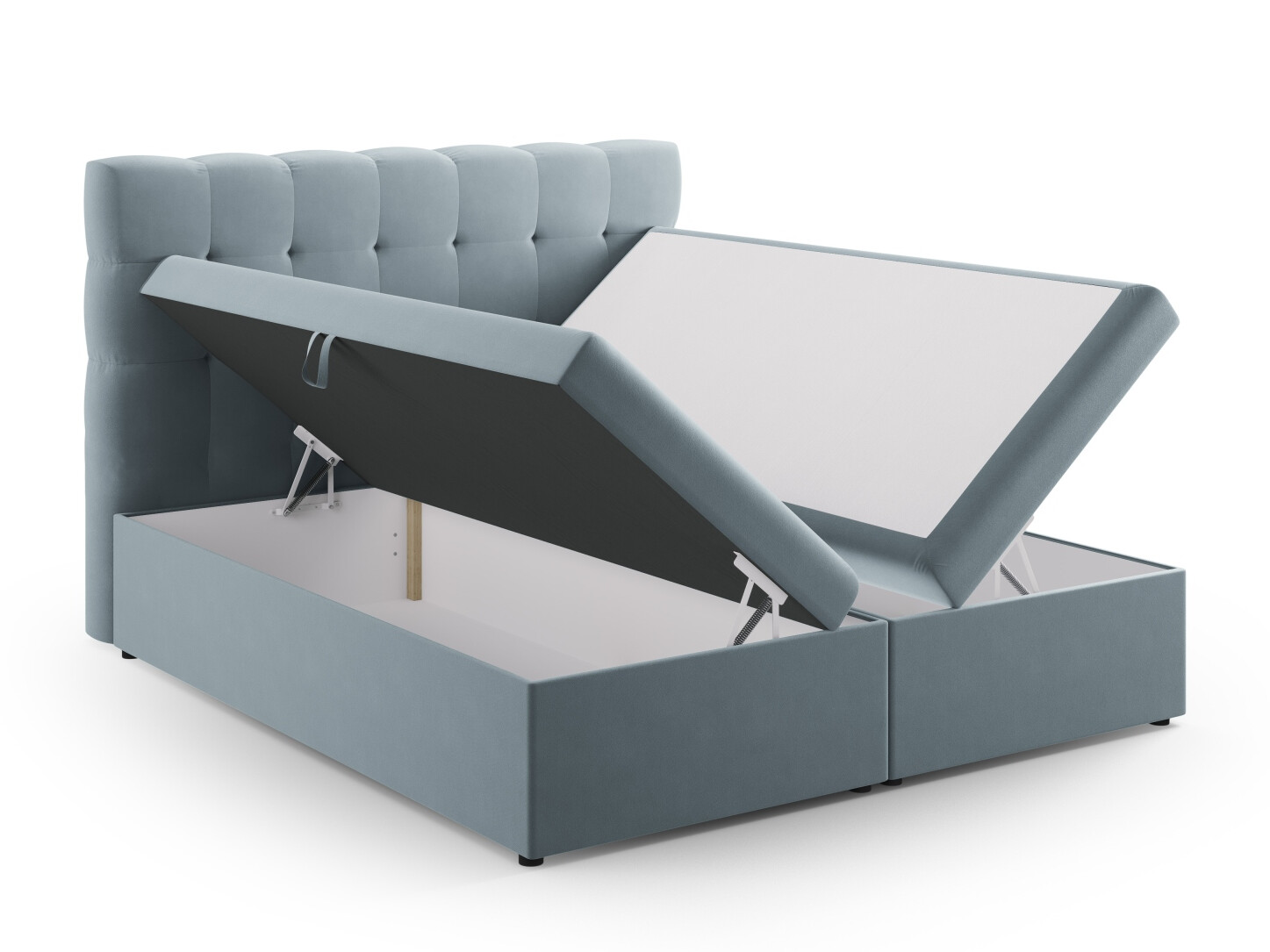 Pat boxspring Calelbe 121 (Bluvel 06)