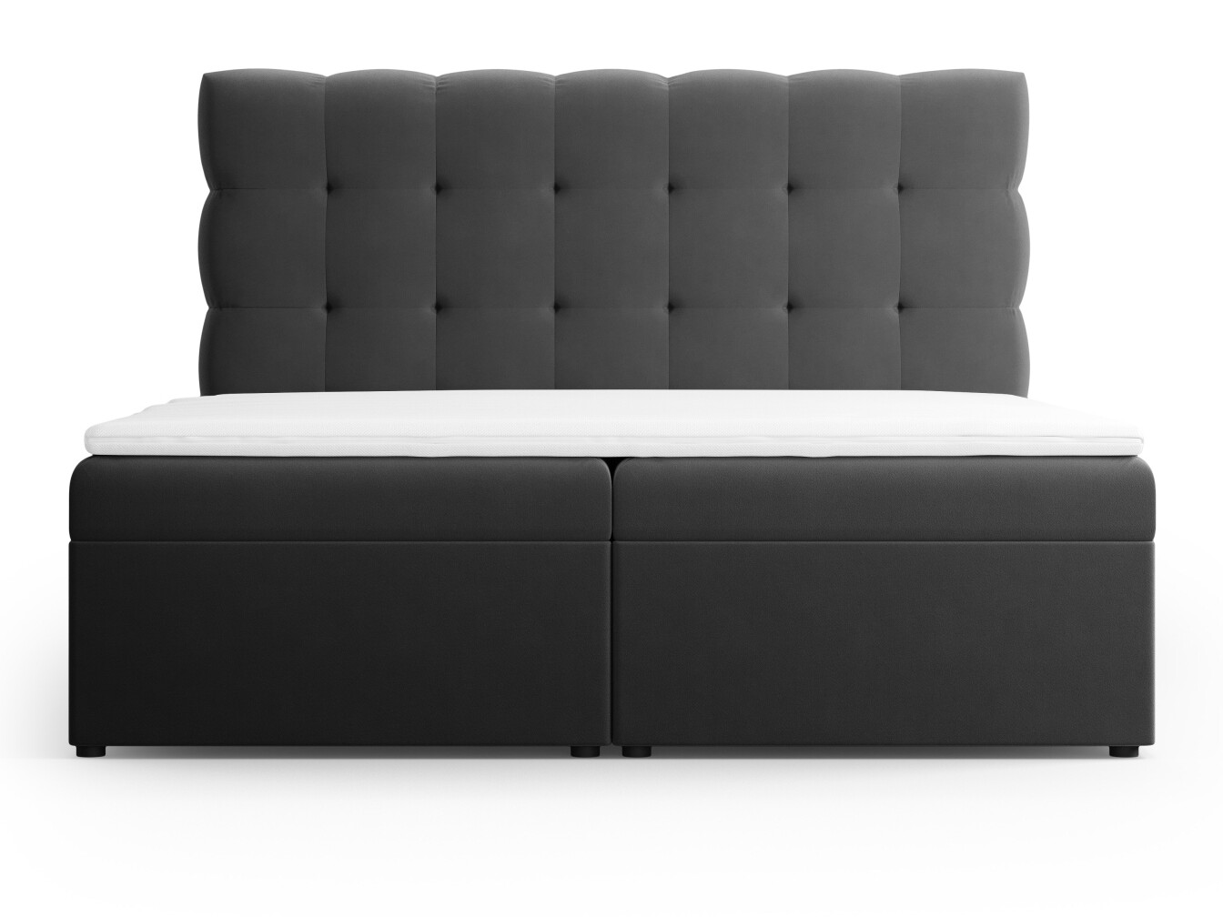 Pat boxspring Calelbe 121 (Bluvel 14)