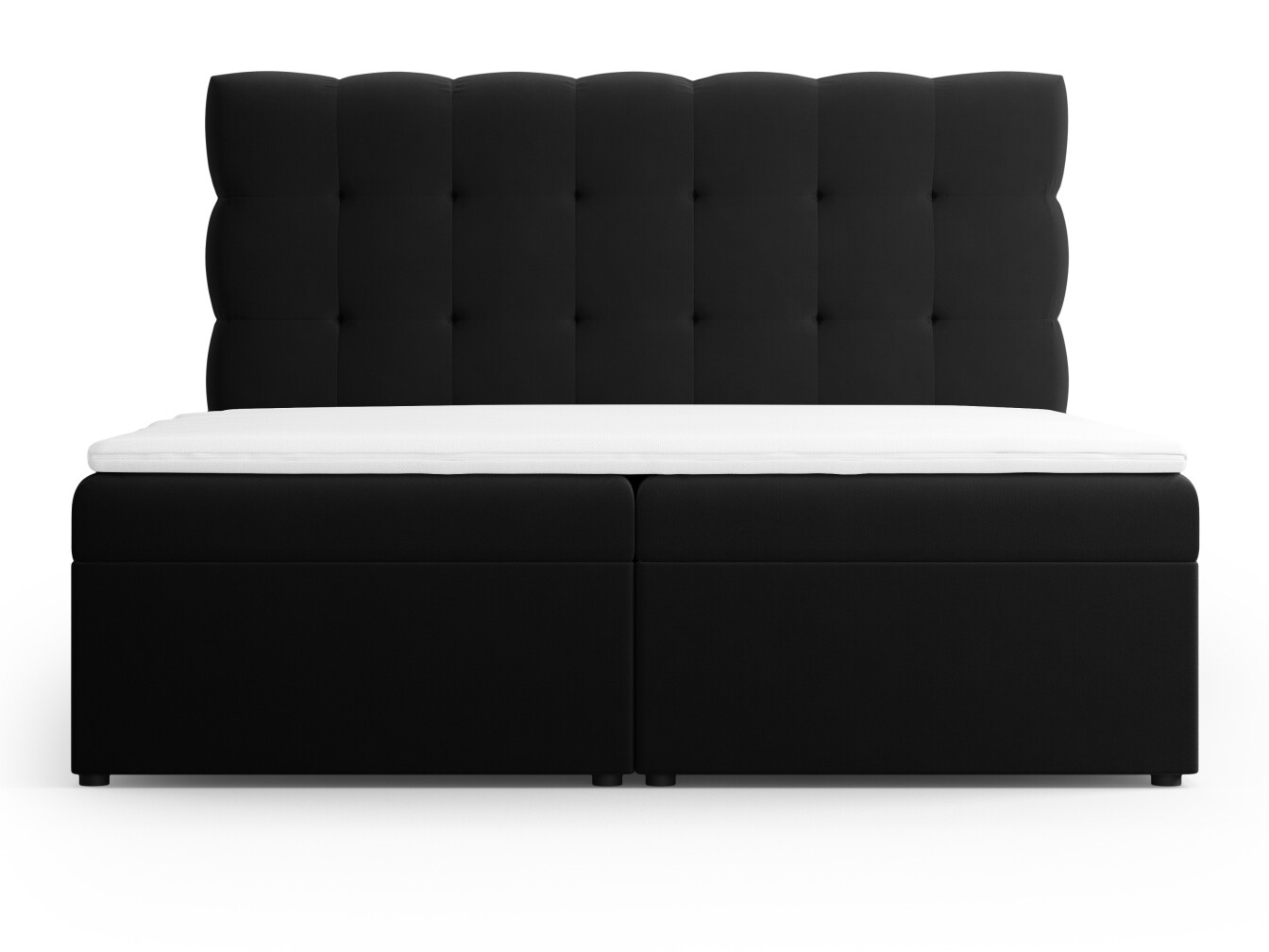 Pat boxspring Calelbe 121 (Bluvel 19)