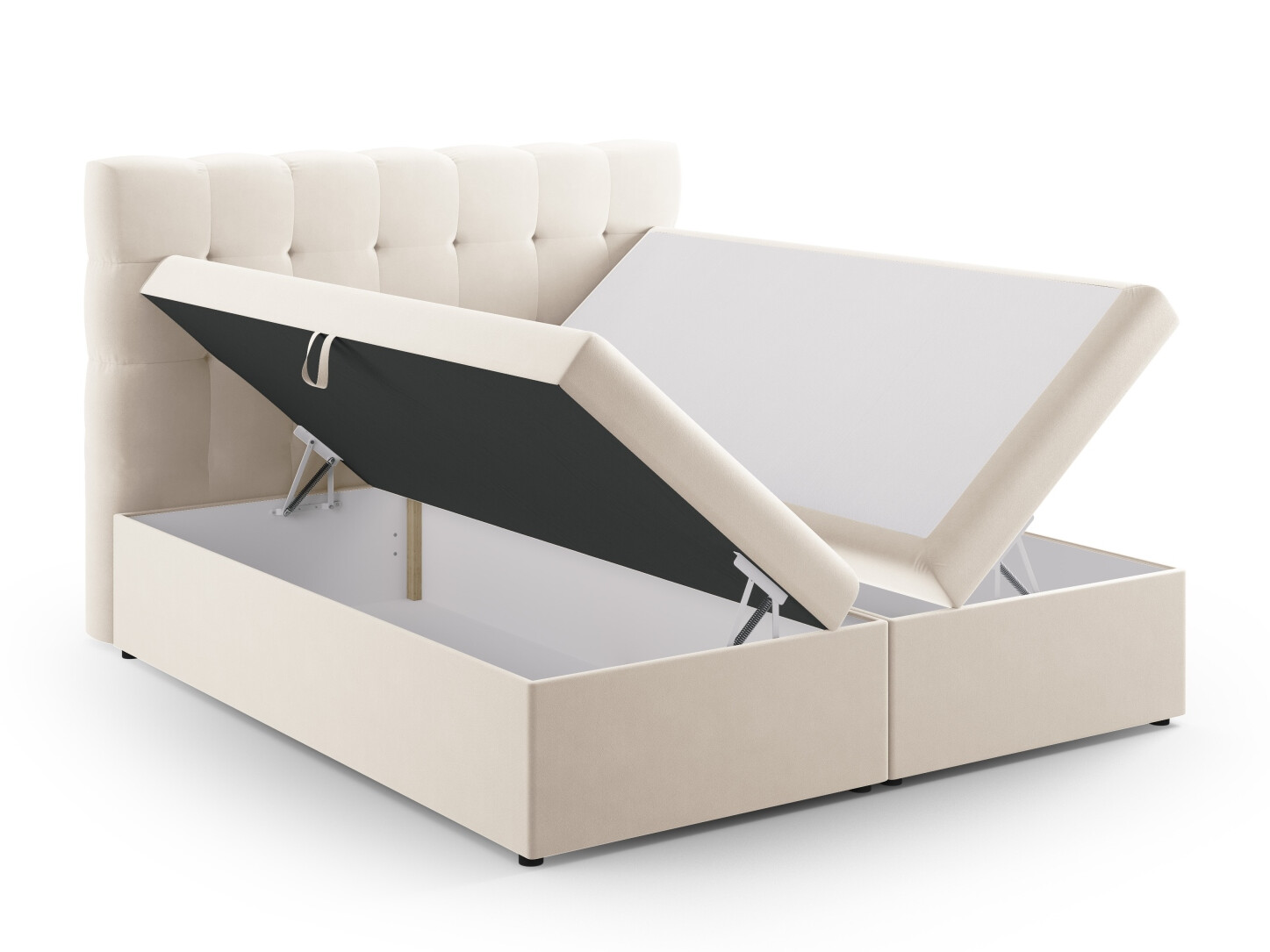 Pat boxspring Calelbe 121 (Bluvel 22)