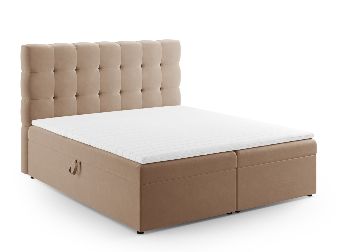 Pat boxspring Calelbe 121 (Bluvel 28)