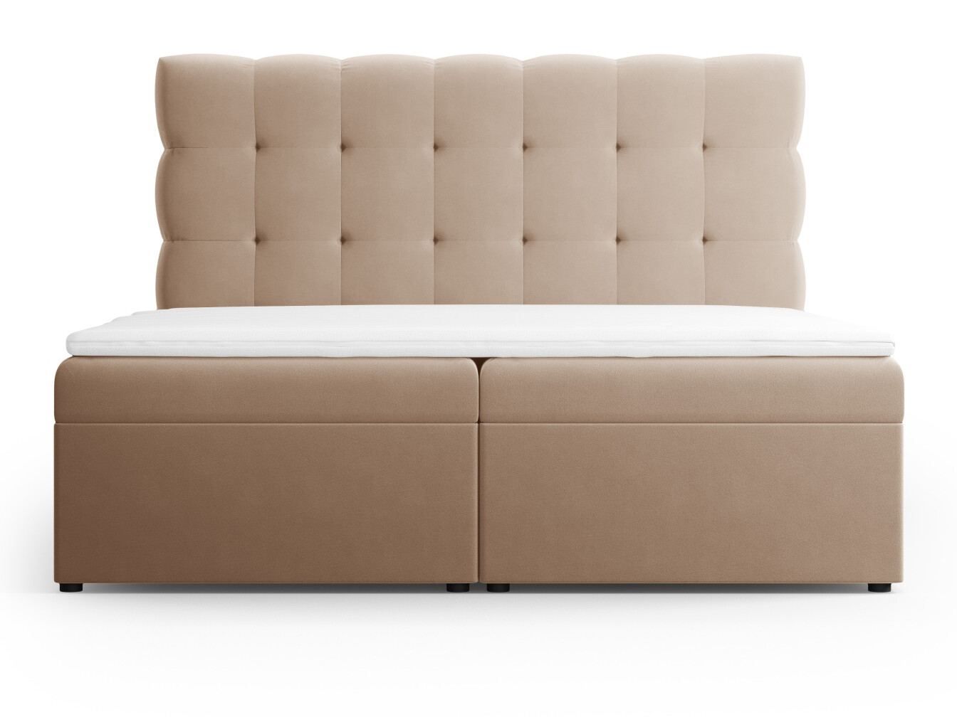 Pat boxspring Calelbe 121 (Bluvel 28)
