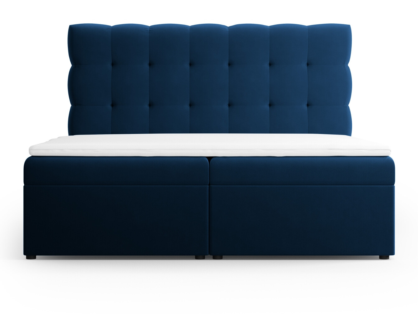 Pat boxspring Calelbe 121 (Bluvel 86)