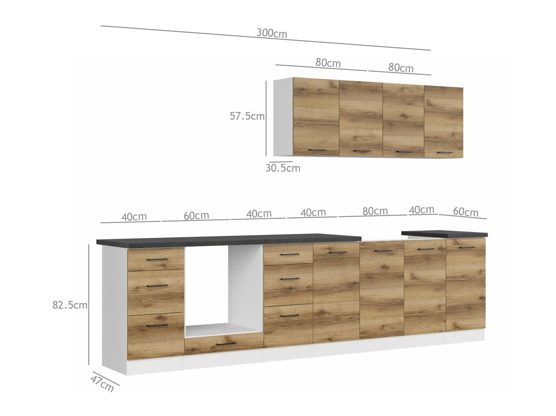 Set de bucătărie modular Dela 116