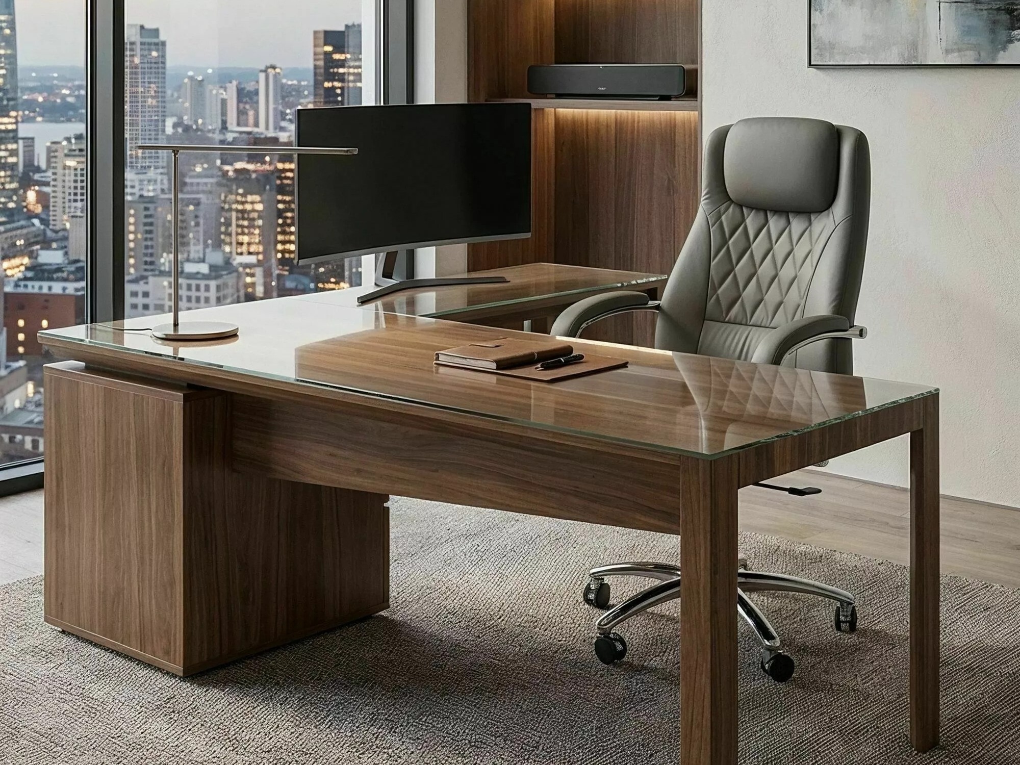 Scaun de birou Detroit 970 (Gri)