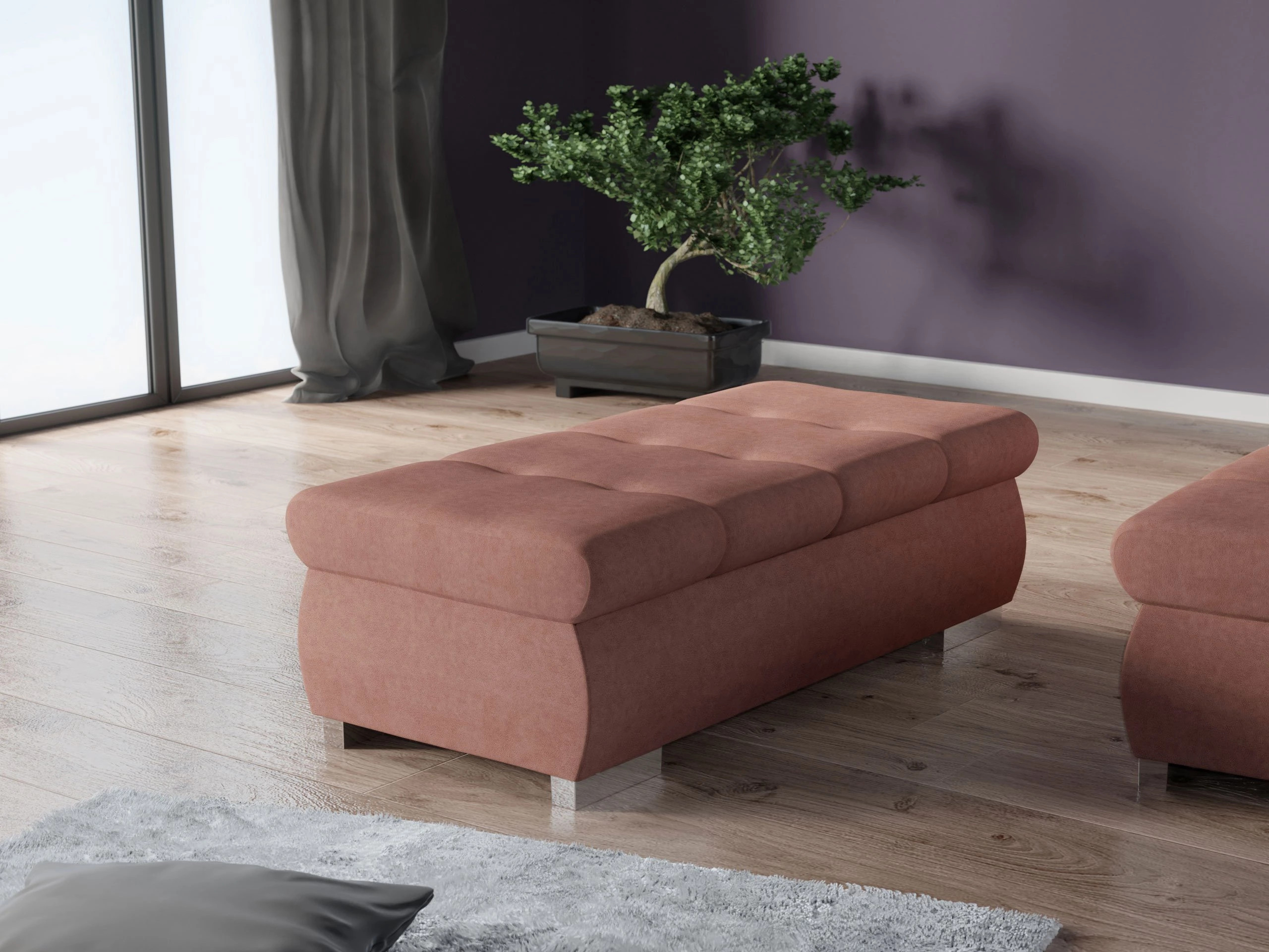 Bancă tapițată Comfivo Nitor I (Uttario Velvet 2955)