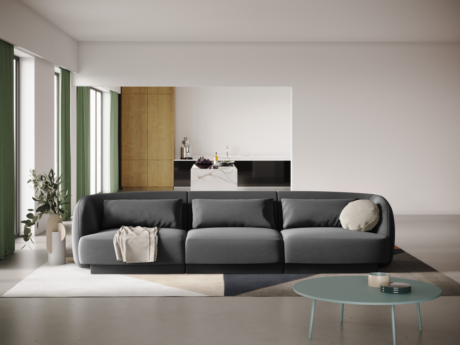Canapea Feltoro 102 (Bluvel 14)