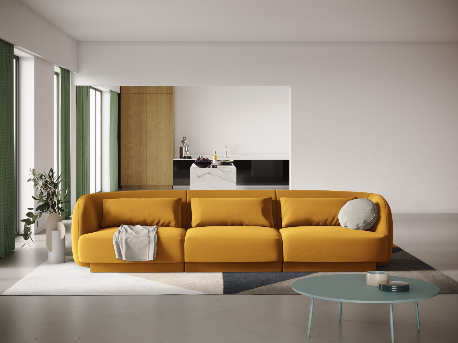 Canapea Feltoro 102 (Bluvel 68)