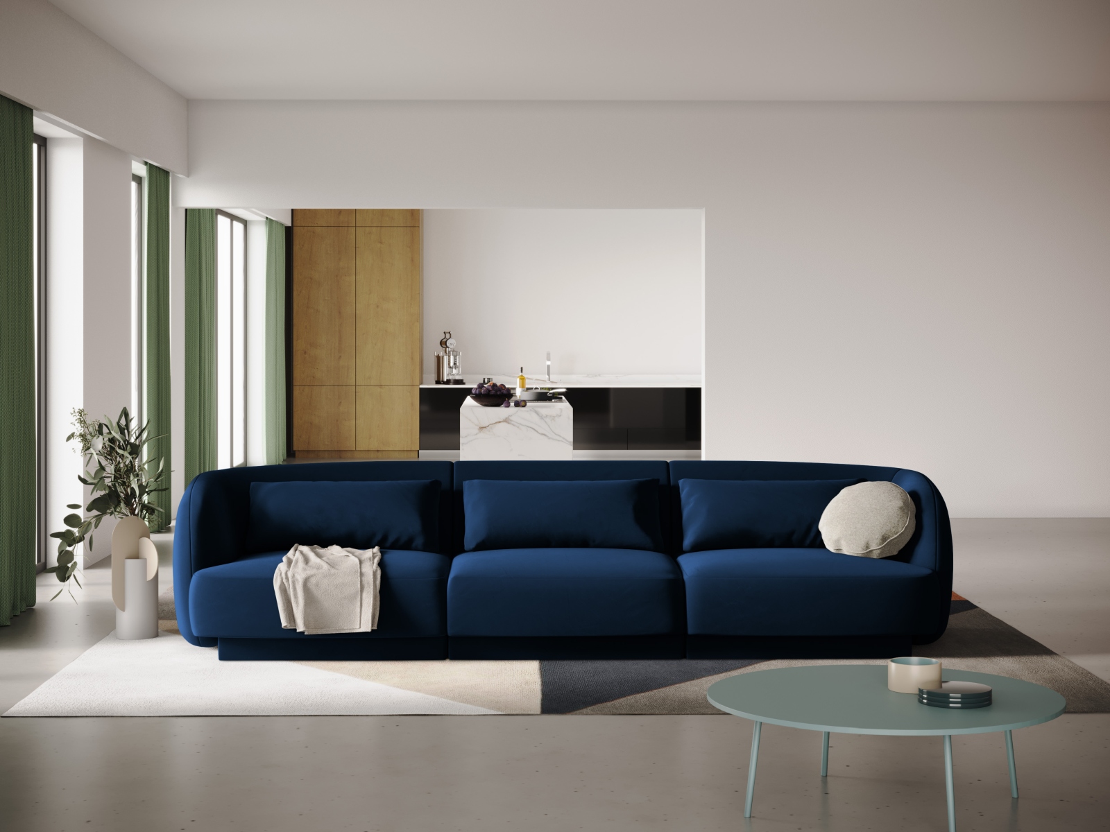Canapea Feltoro 102 (Bluvel 86)
