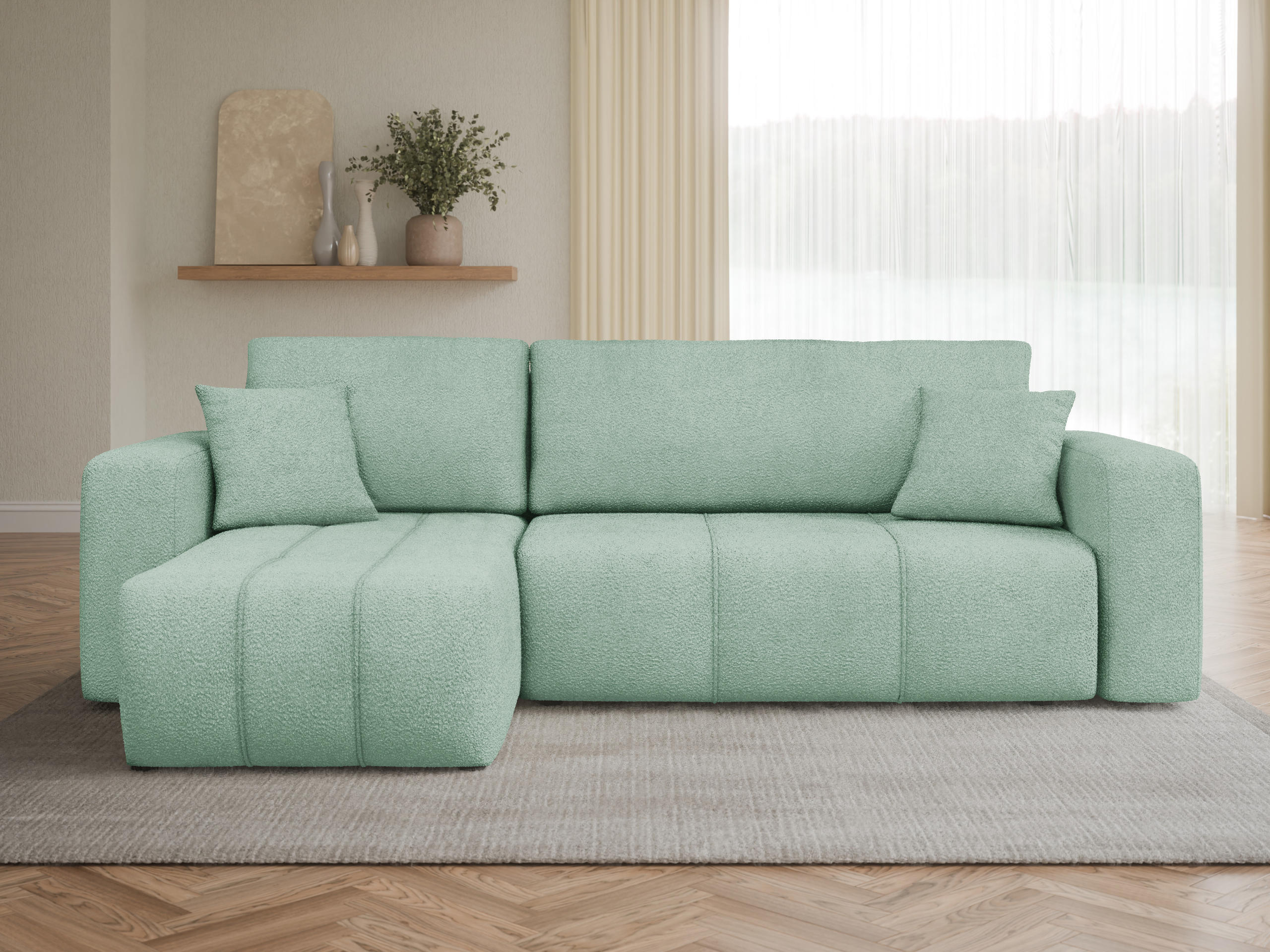 Colțar Comfivo Laurus (Coral 55)