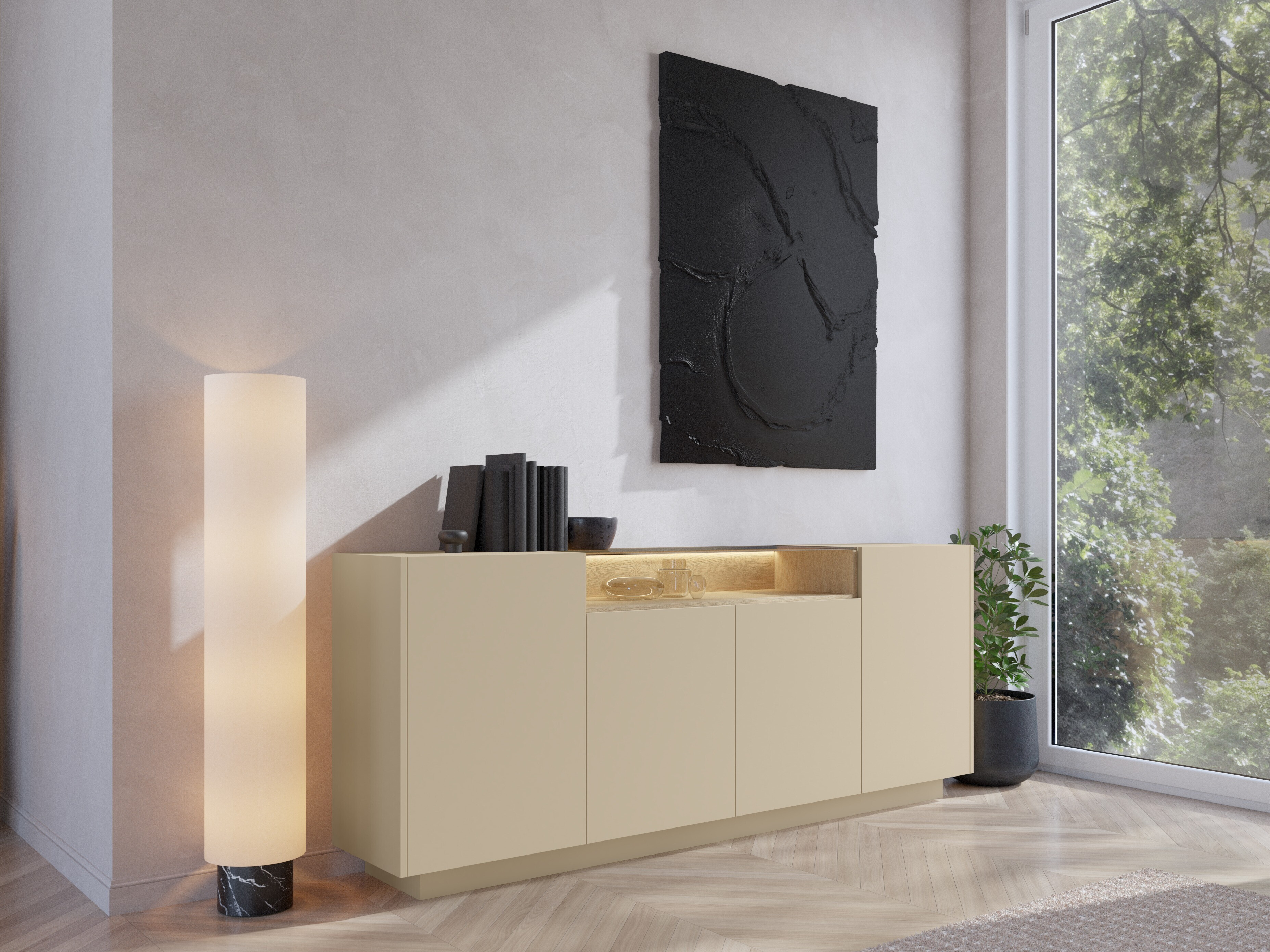 Bufet Salmeli 106 (Cappuccino)
