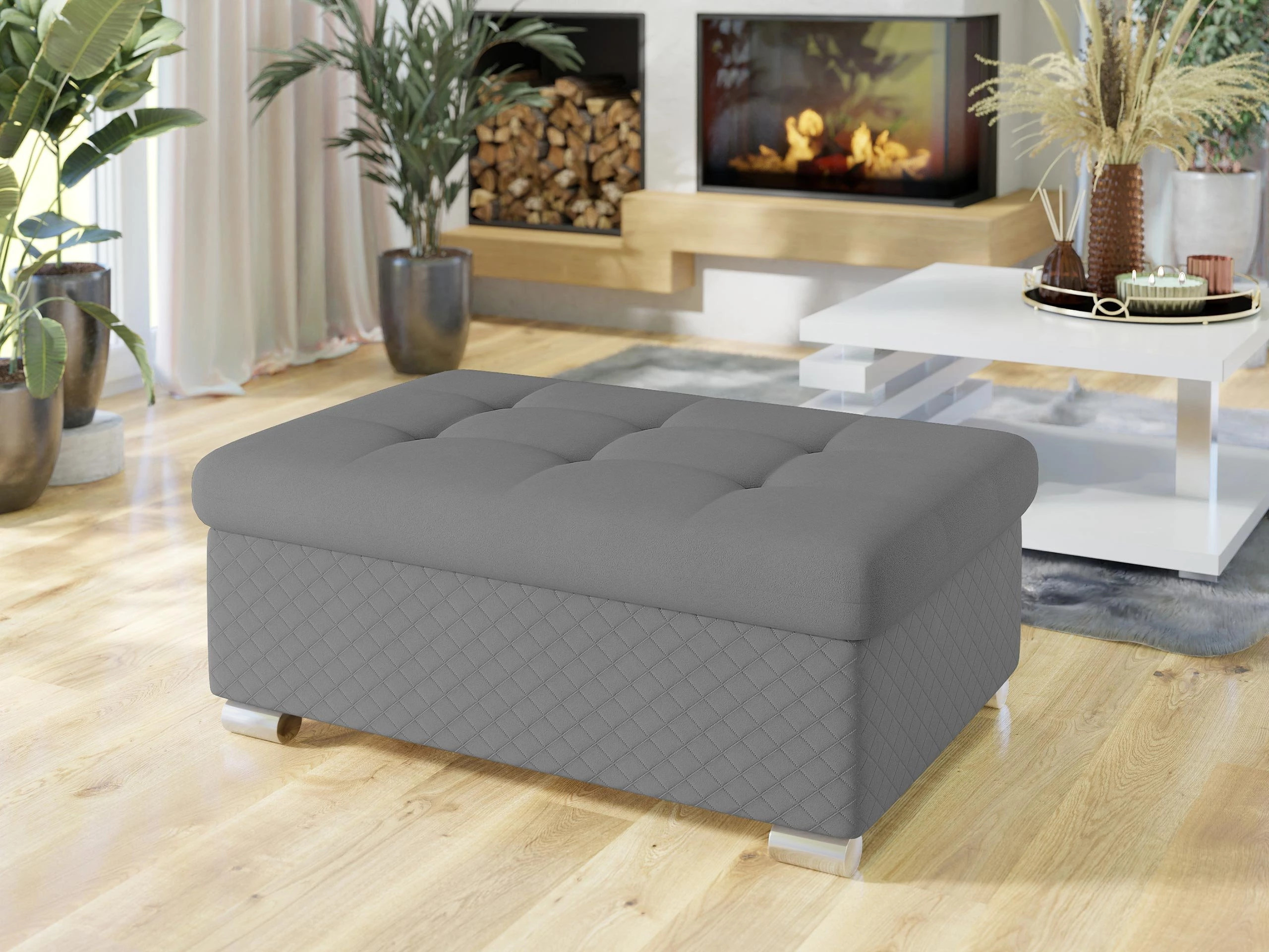 Bancă tapițată Comfivo Gemma I (Uttario Velvet 2972-U03 + Uttario Velvet 2972)