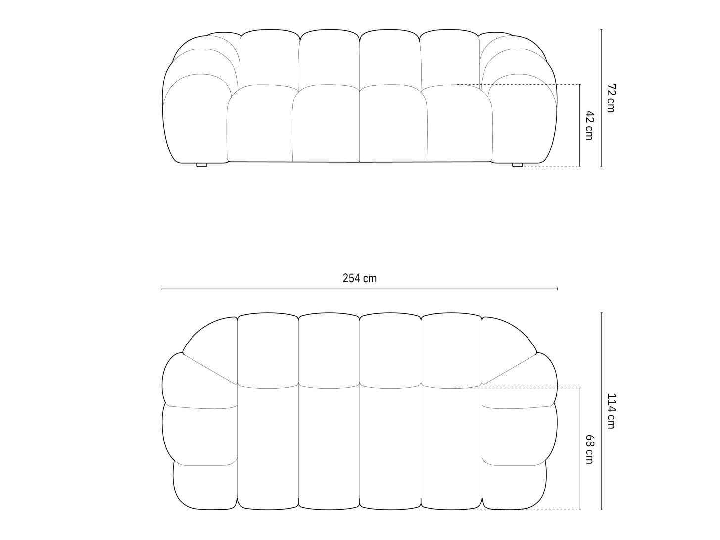 Canapea Cirnolu 101 (Bubble 10)