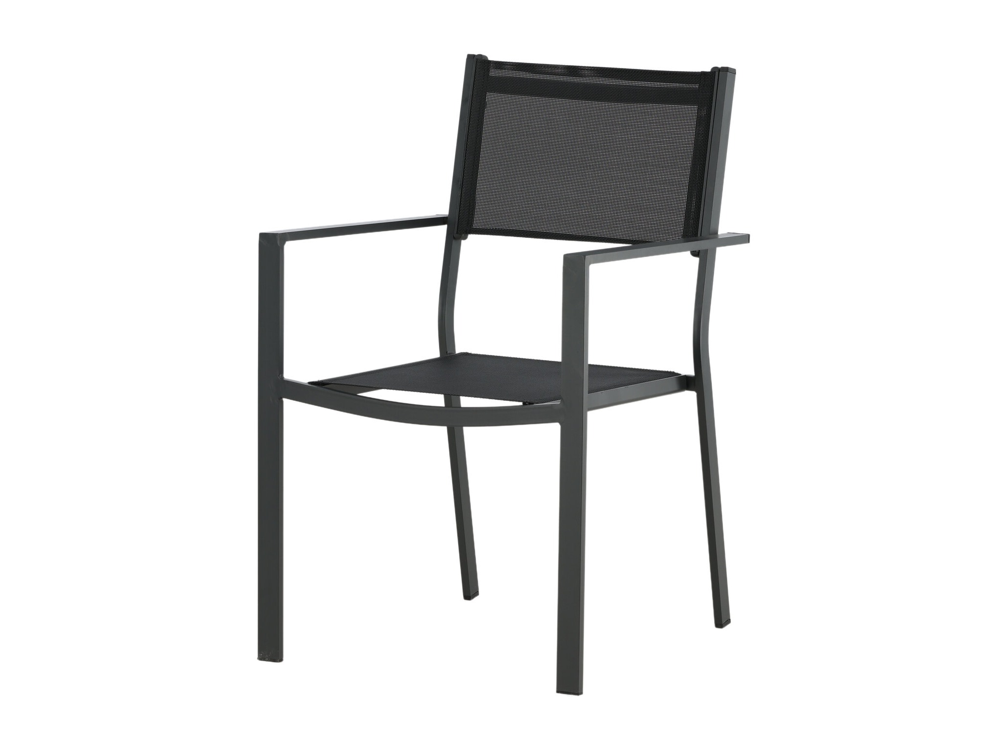 Scaun de exterior Dallas 746 (Negru + Gri deschis)