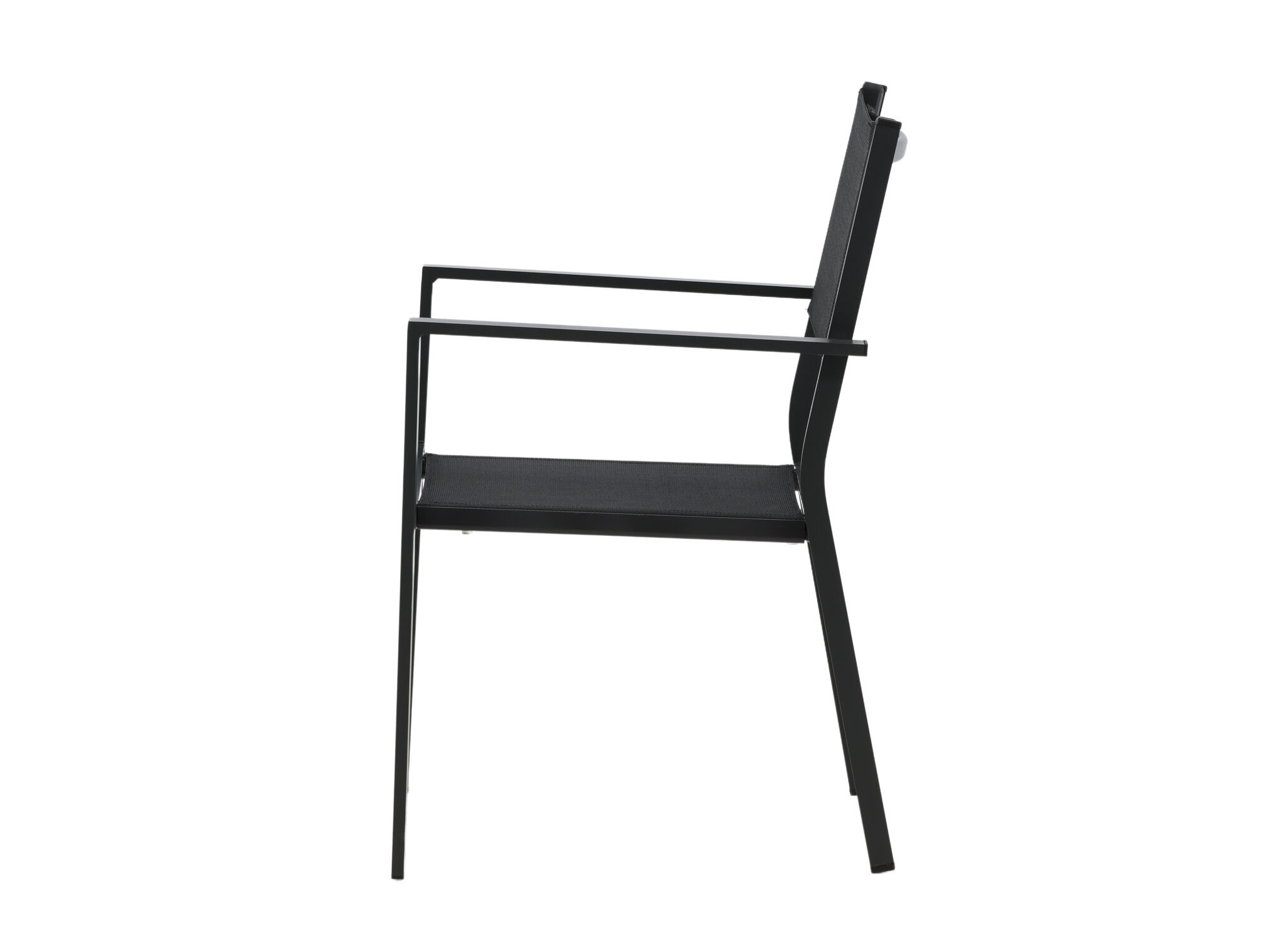 Scaun de exterior Dallas 746 (Negru + Gri deschis)