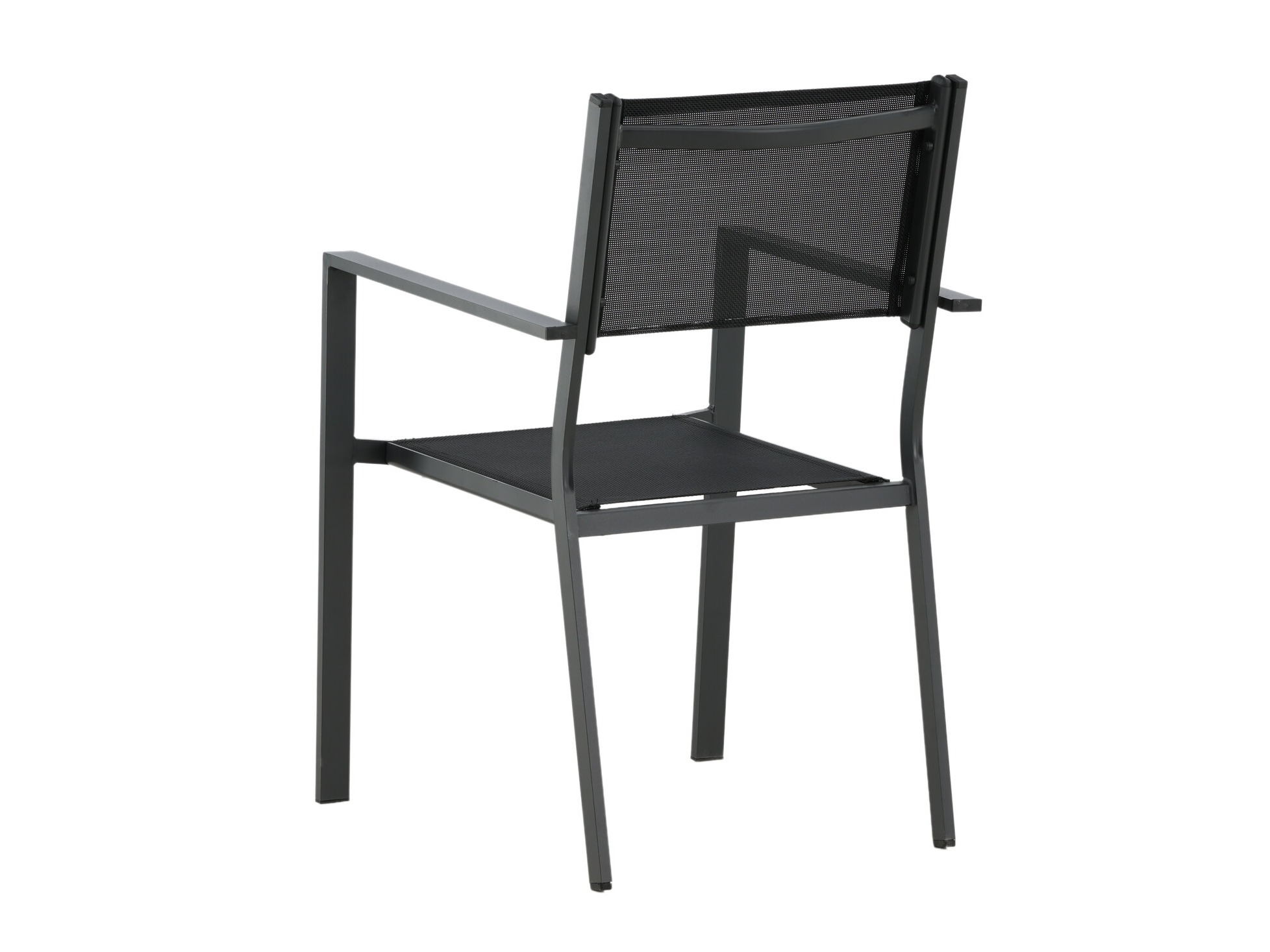 Scaun de exterior Dallas 746 (Negru + Gri deschis)