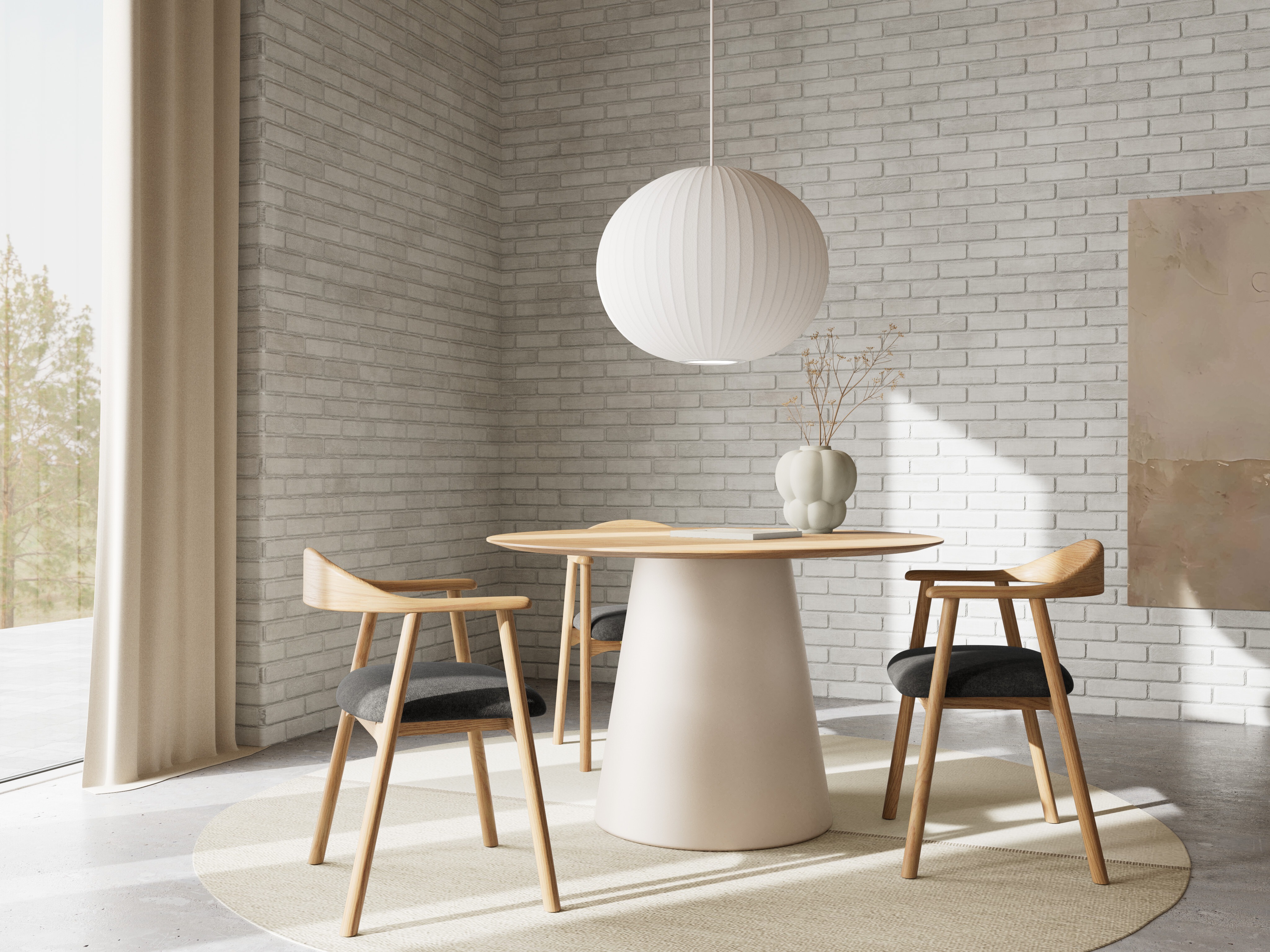 Scaun Norsica 1093 (Gri inchis)