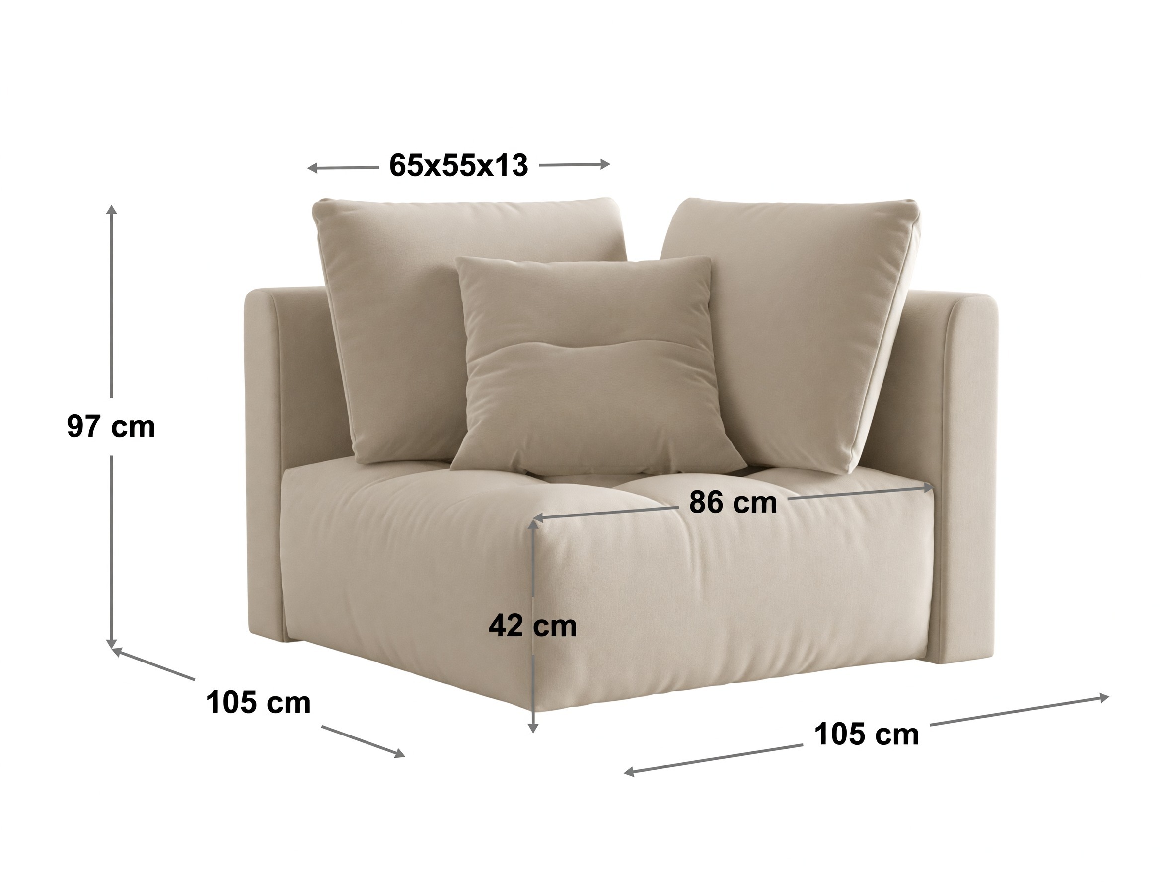 Sistem modular de șezut Benorli 107 (Wind 89)