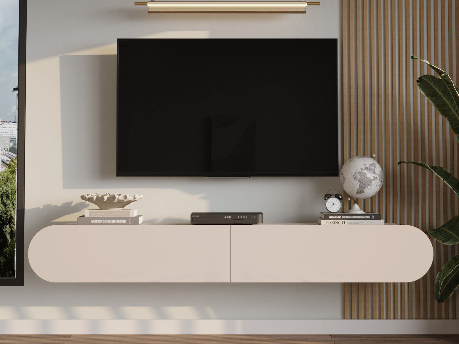 Comodă TV Kailua 2789 (Bej)