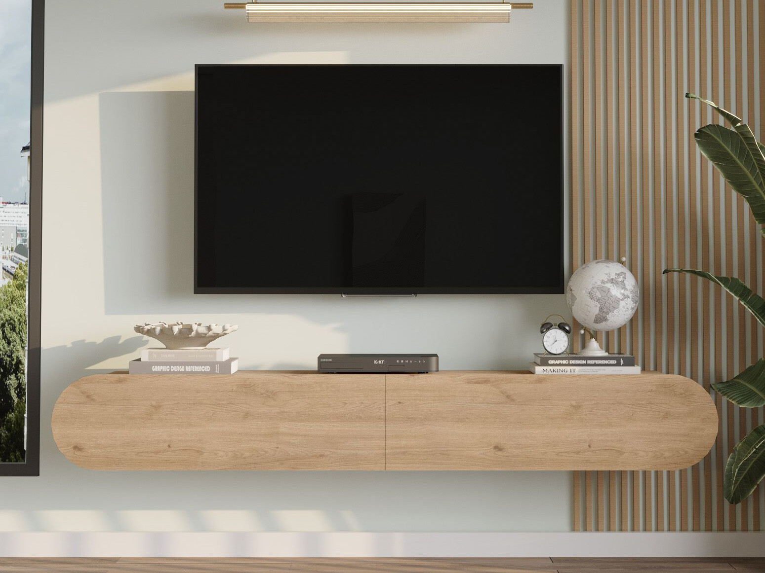 Comodă TV Kailua 2789 (Stejar)