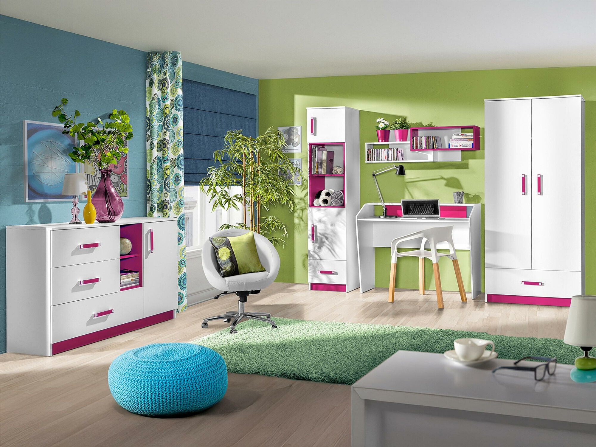 Raft Sorviru 104 (Alb + Roze)