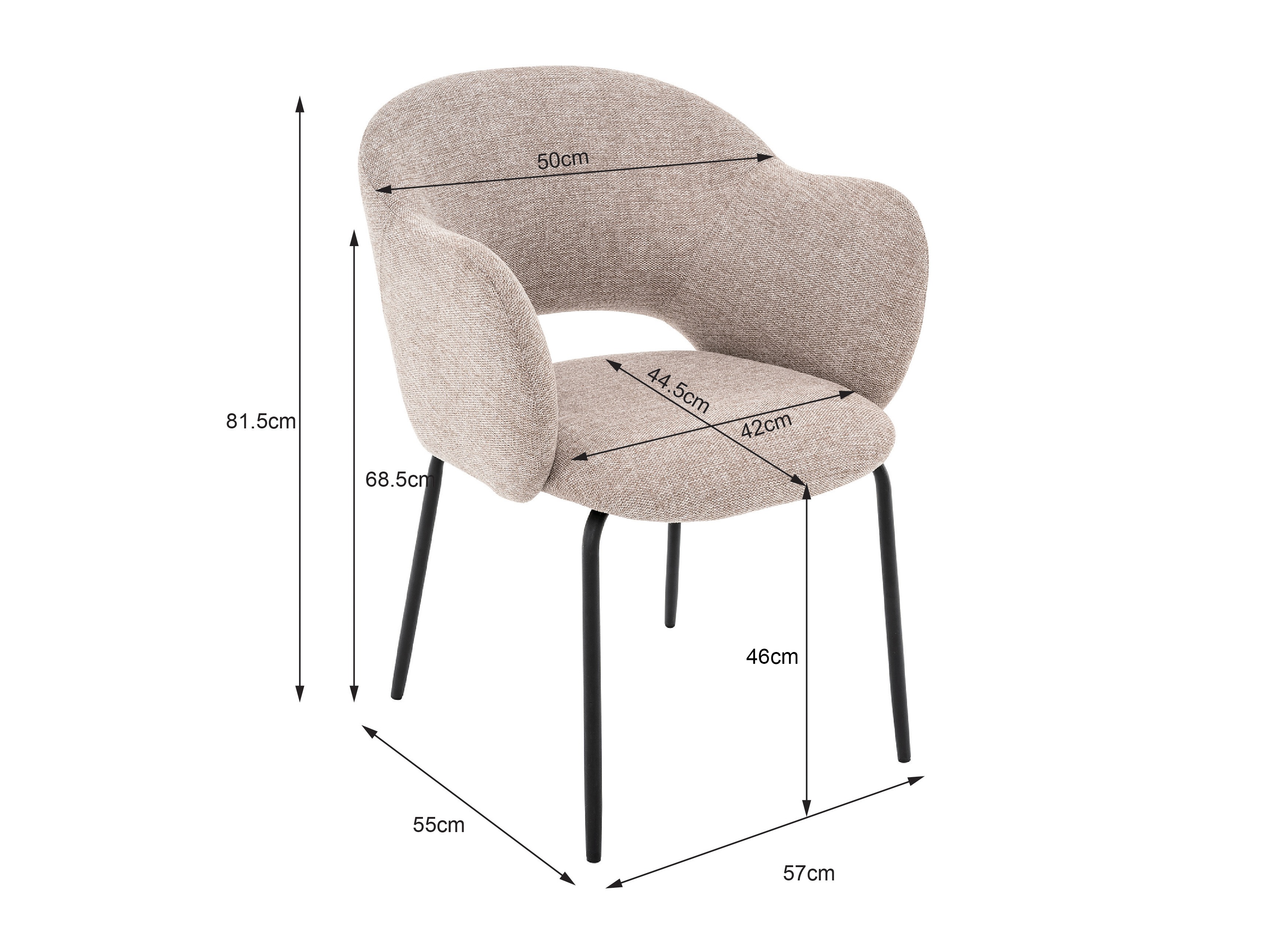 Scaun Denton 1558