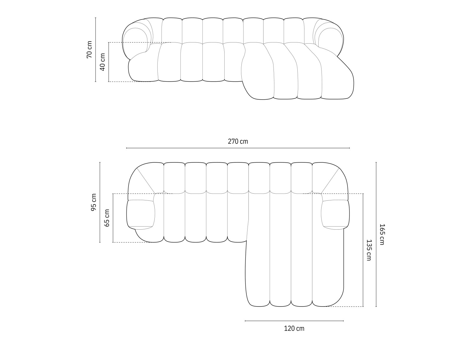 Colțar Calvero 104 (Eden 16)