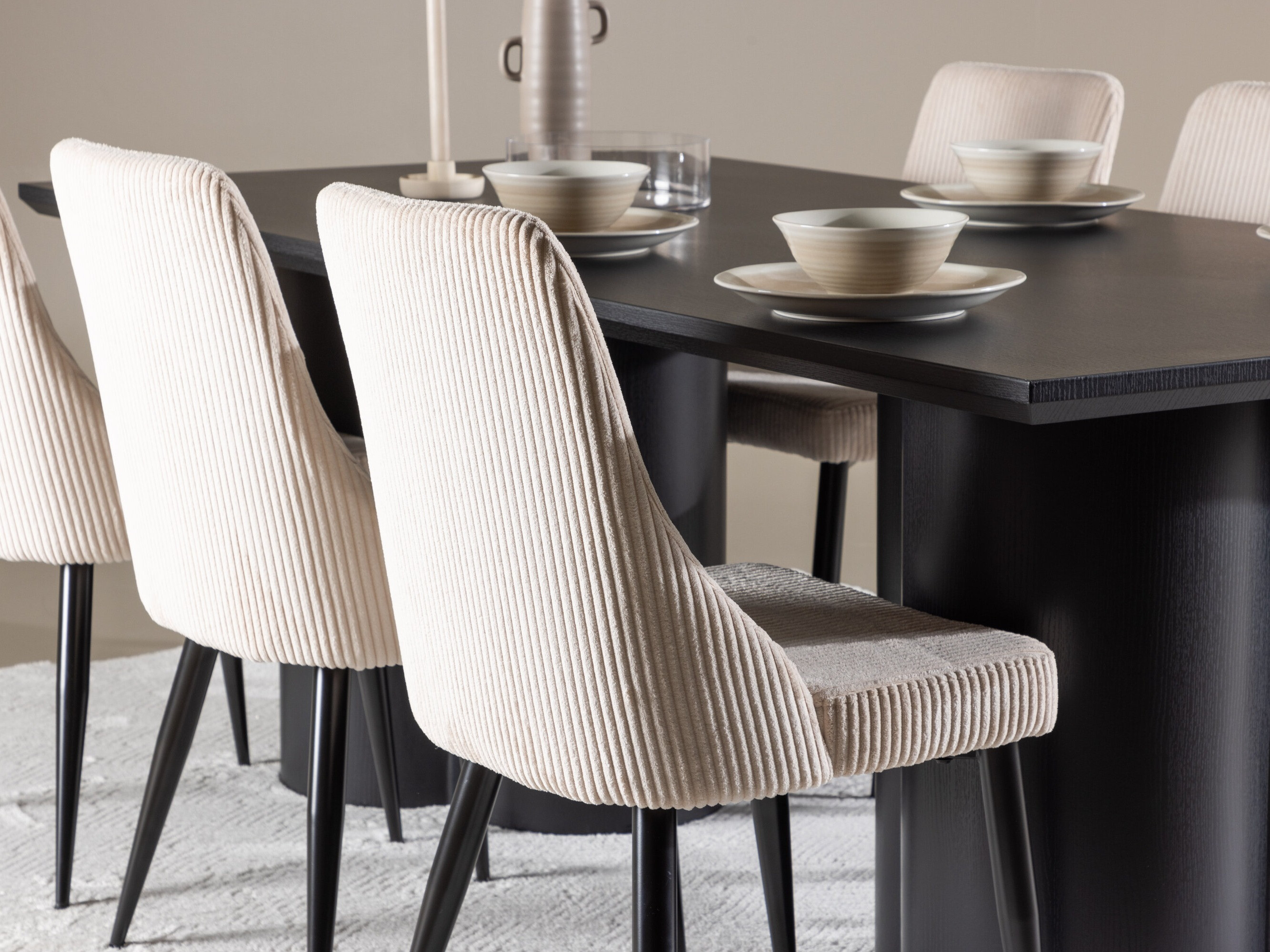 Set de mese Dallas 5179 (Negru)