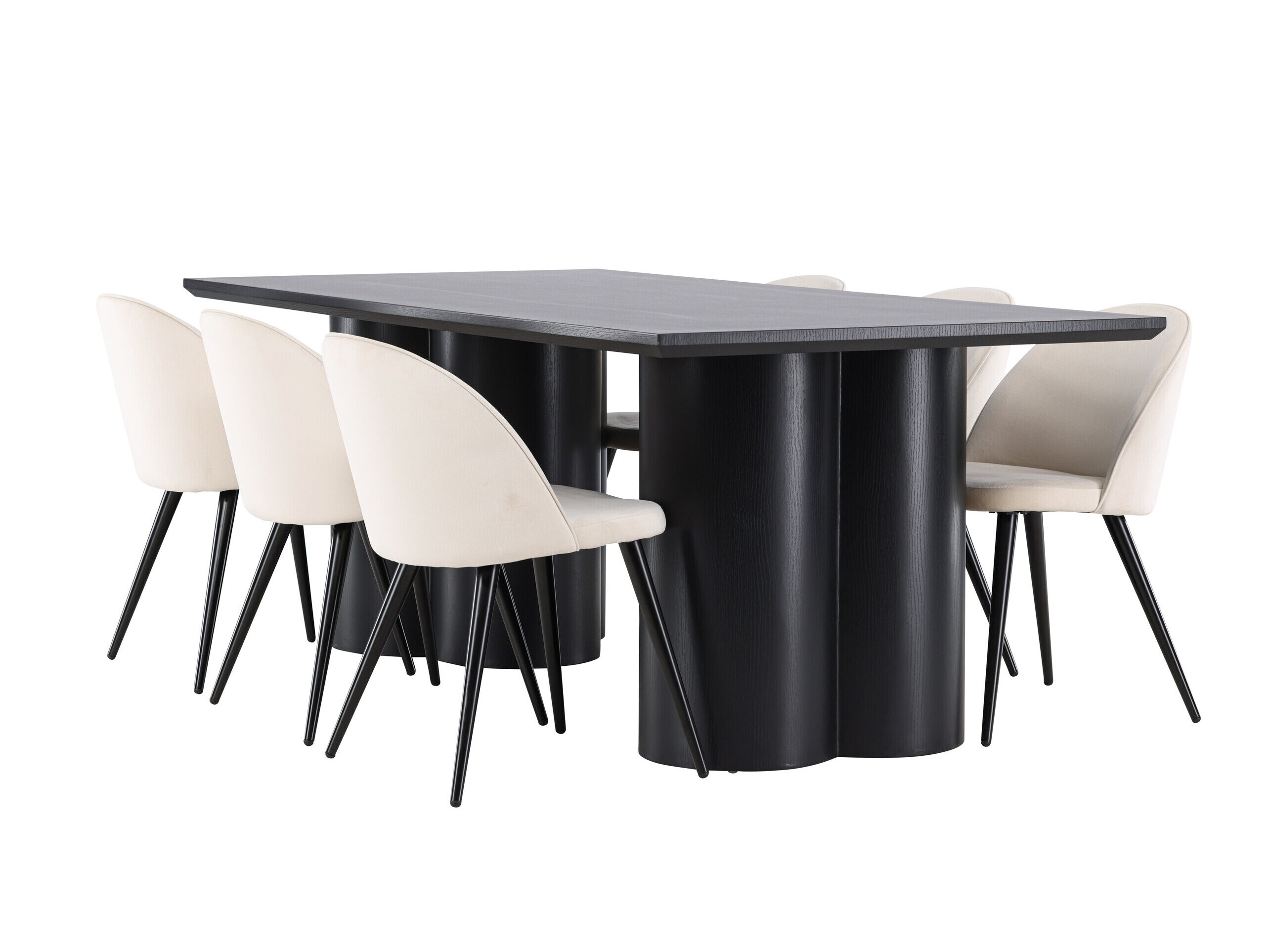 Set de mese Dallas 5330 (Negru)