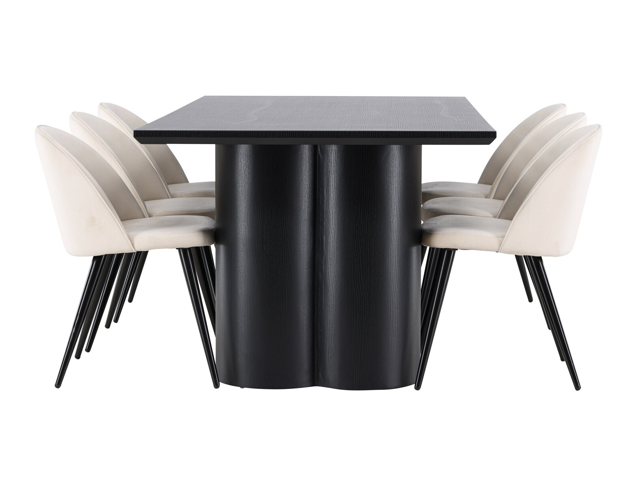 Set de mese Dallas 5330 (Negru)