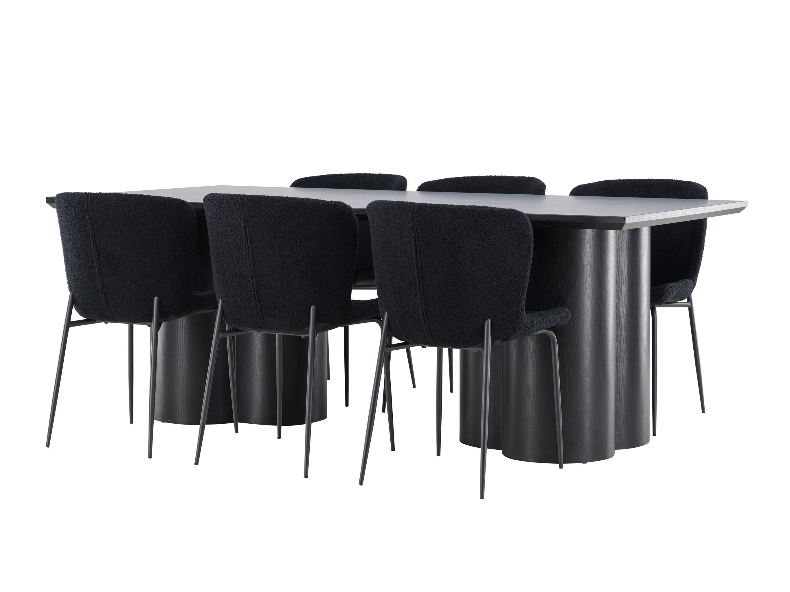 Set de mese Dallas 5343 (Negru)