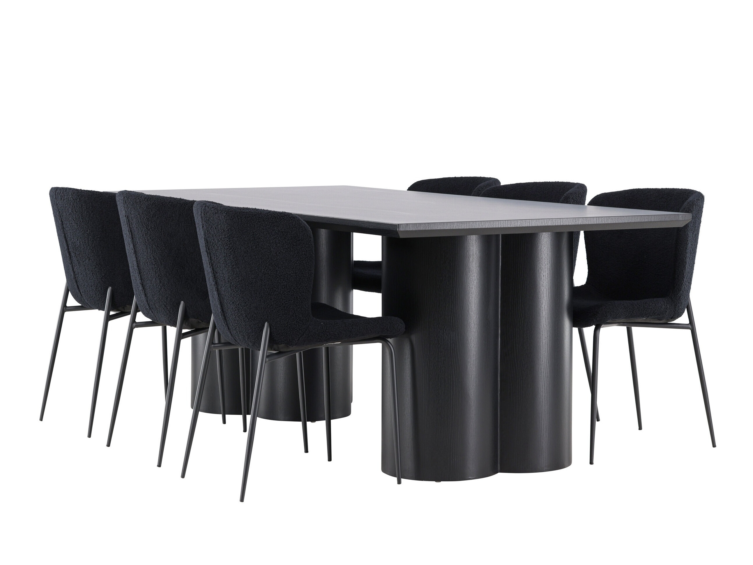 Set de mese Dallas 5343 (Negru)