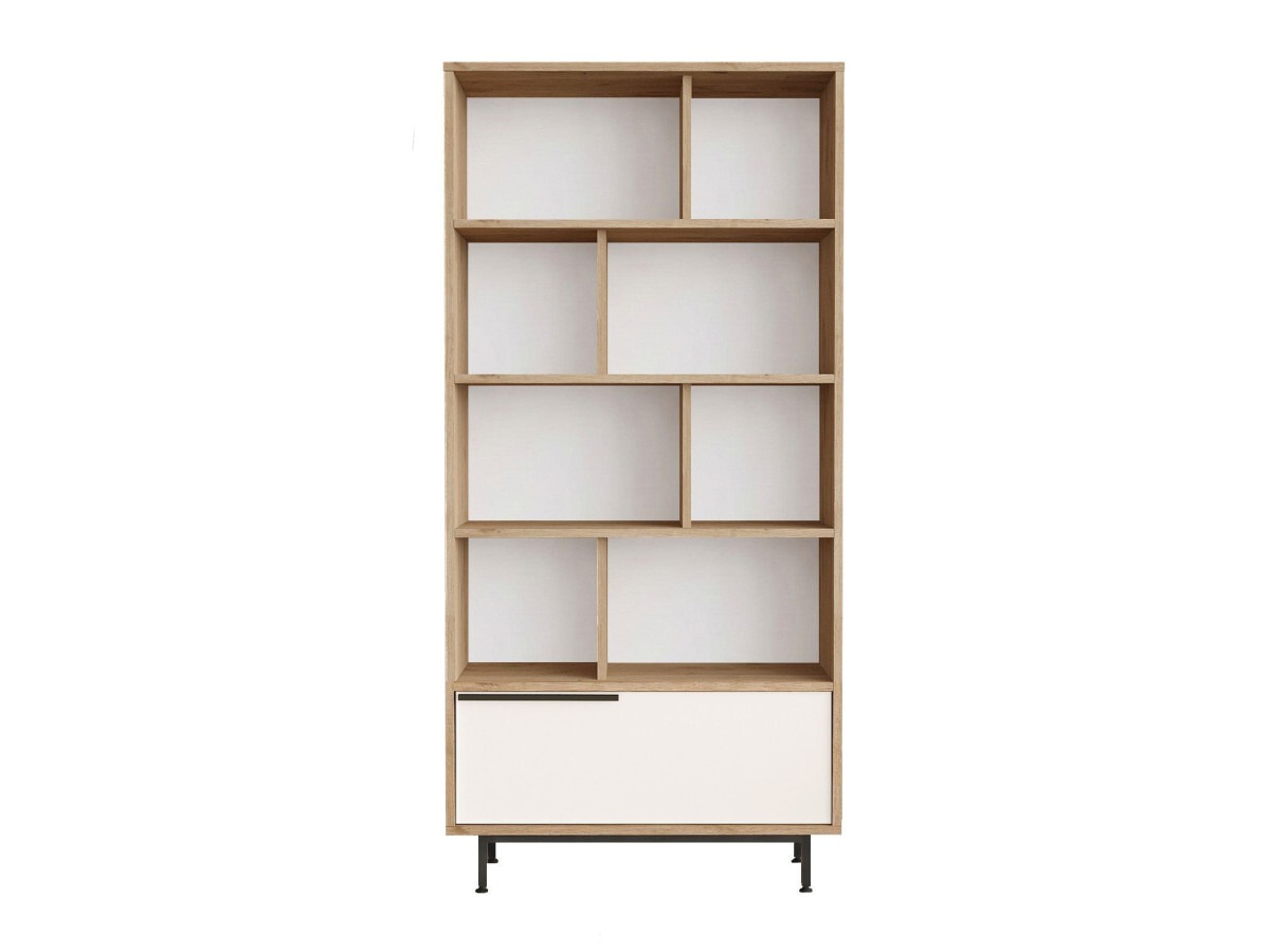 Raft Fertore 100 (Stejar + Alb)