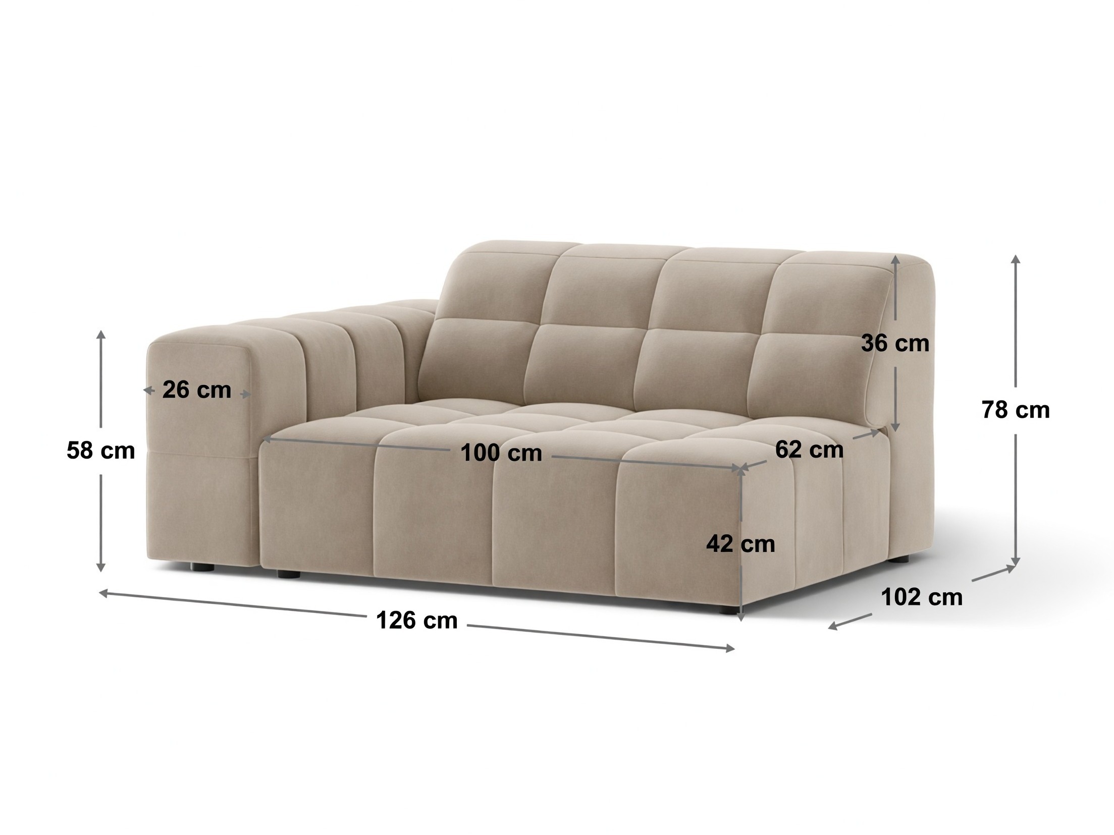 Sistem modular de șezut Somelo 113 (Venus 2929)