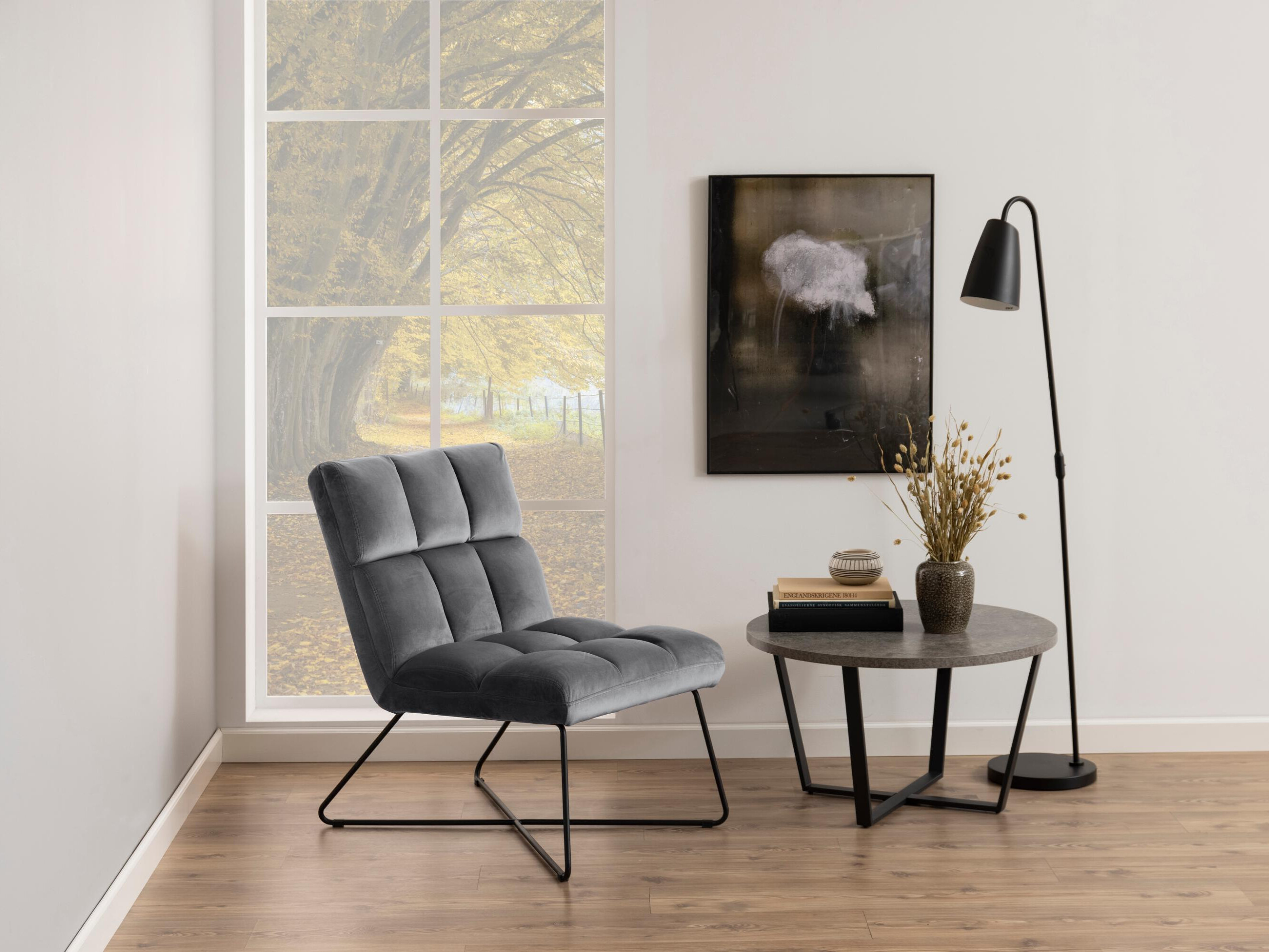 Fotoliu Norsica 370 (Gri inchis + Negru)