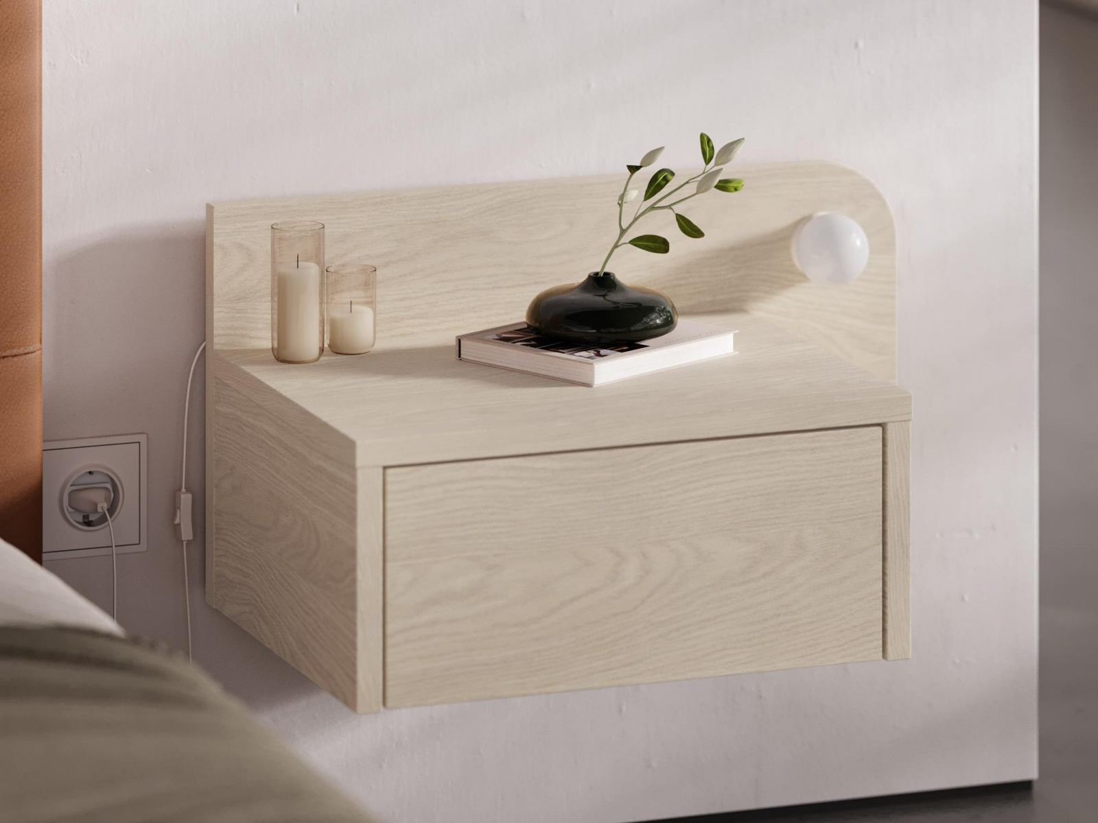 Noptieră Kailua 2803 (Crem)