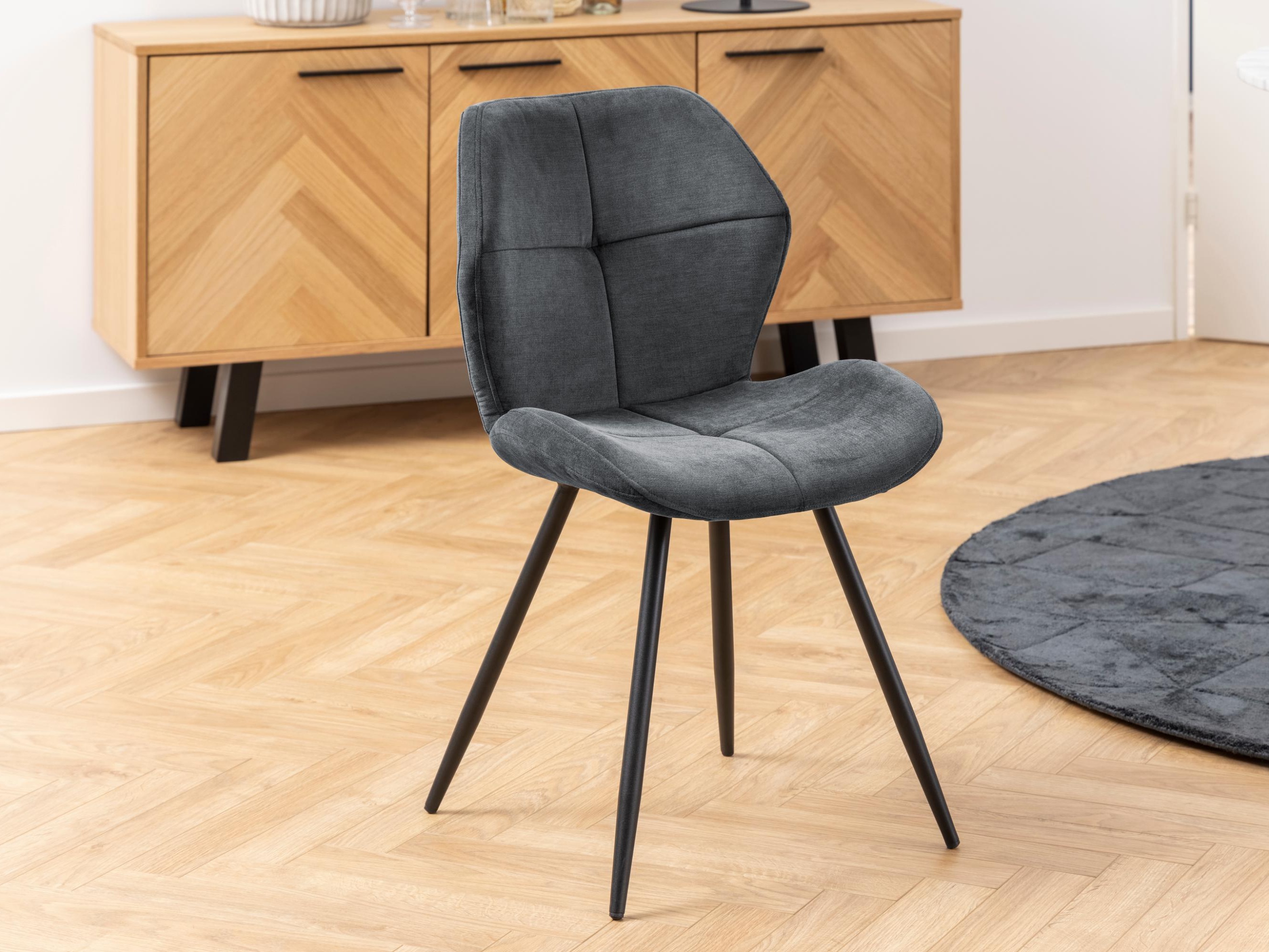 Scaun Norsica 637 (Negru + Antracit)