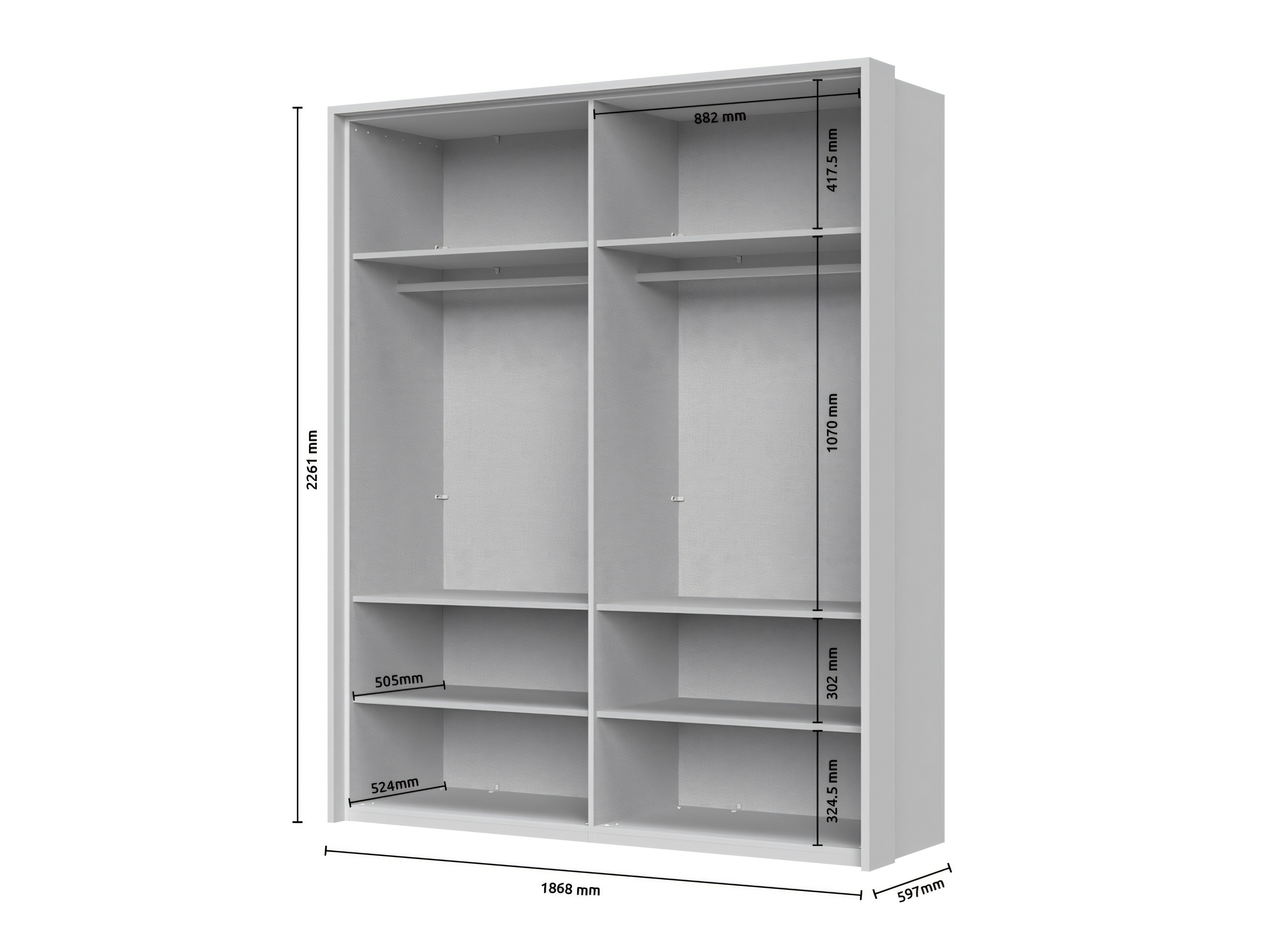 Dulap Tetalo 206 (Bej)