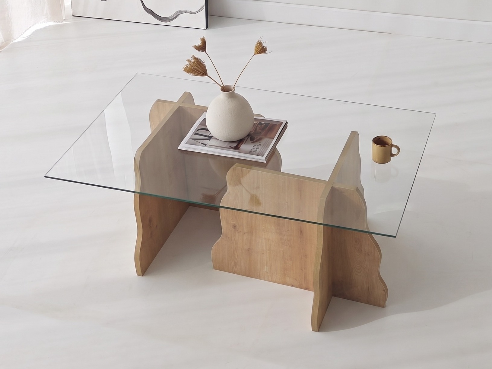 Măsuță de cafea Kailua 2811 (Stejar)