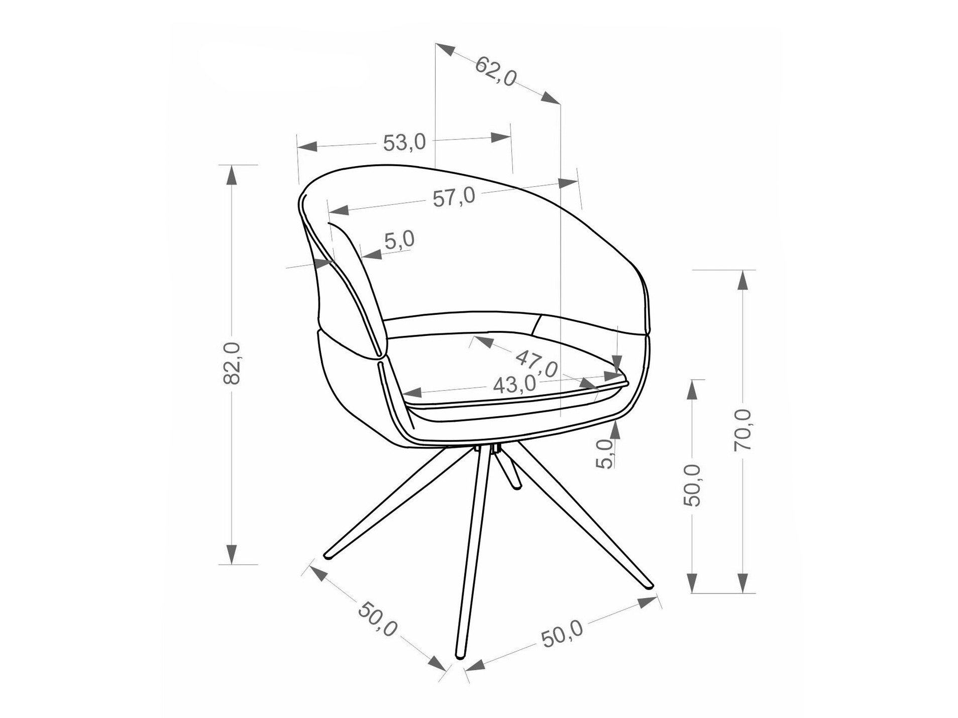 Scaun Houston 2154 (Monte 26)