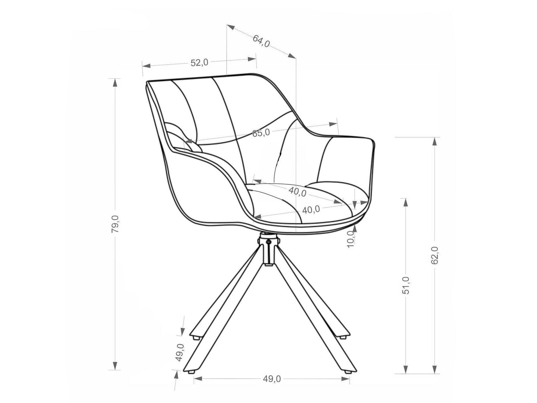 Scaun Houston 2155 (Mavel 38)
