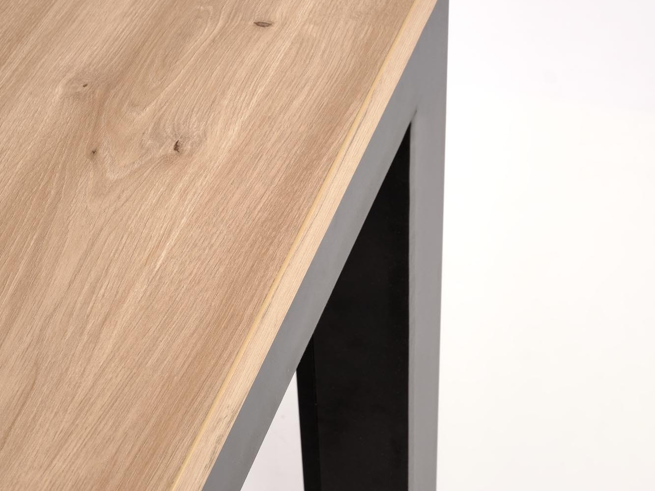 Masă Houston 2165 (Stejar artizan + Negru)