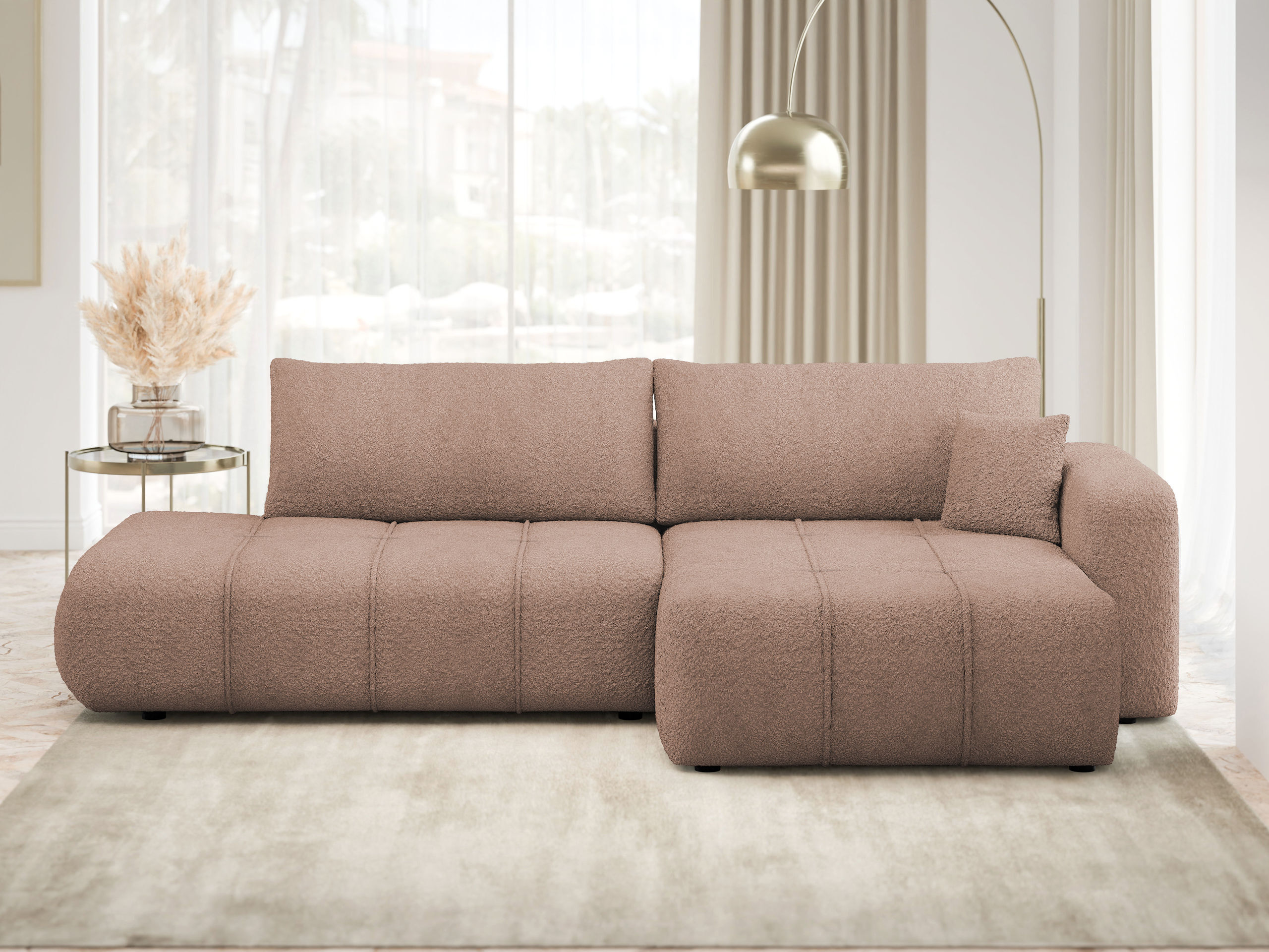 Colțar Comfivo Laurus III (Coral 45)