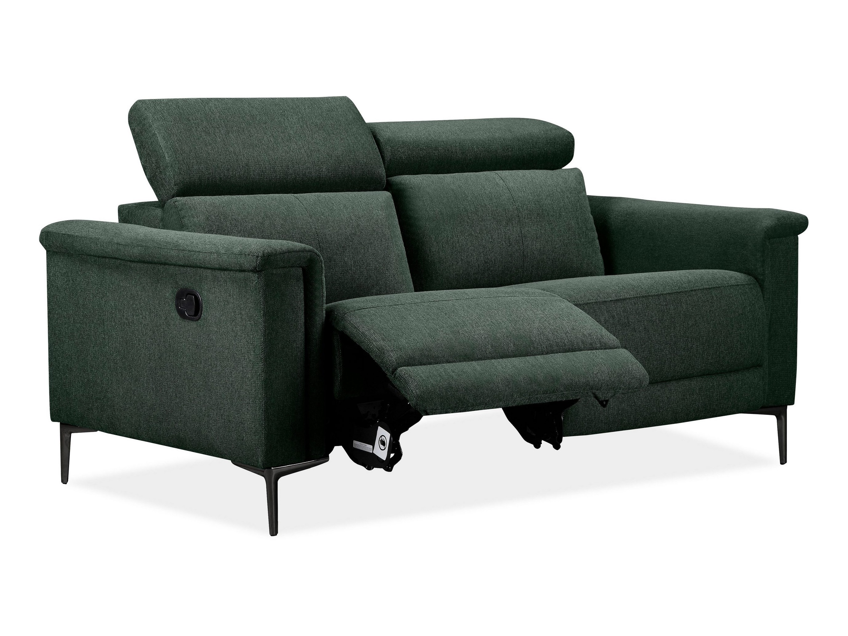 Canapea recliner Evamare 100 (Verde închis)