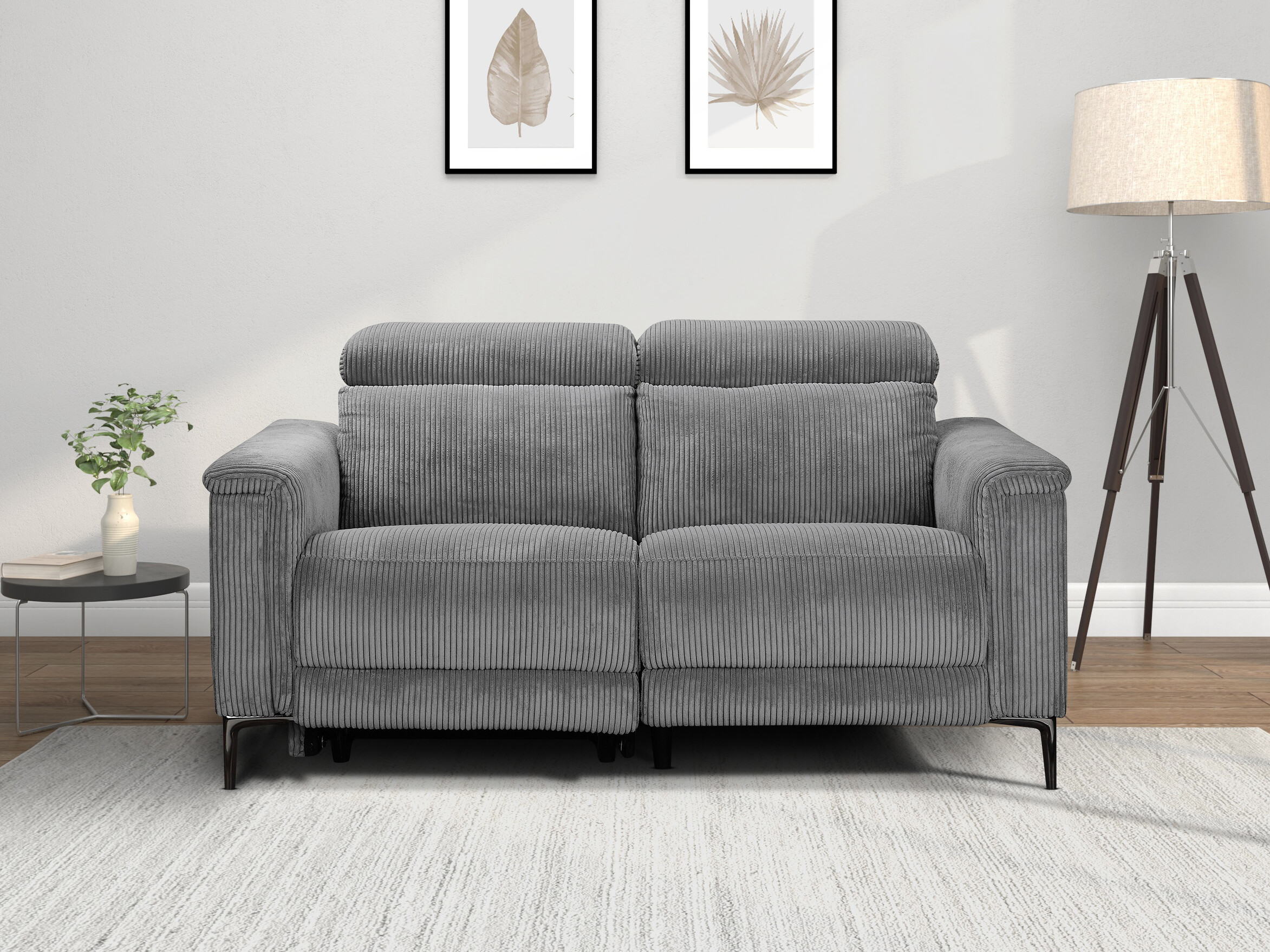 Canapea recliner Evamare 100 (Gri)